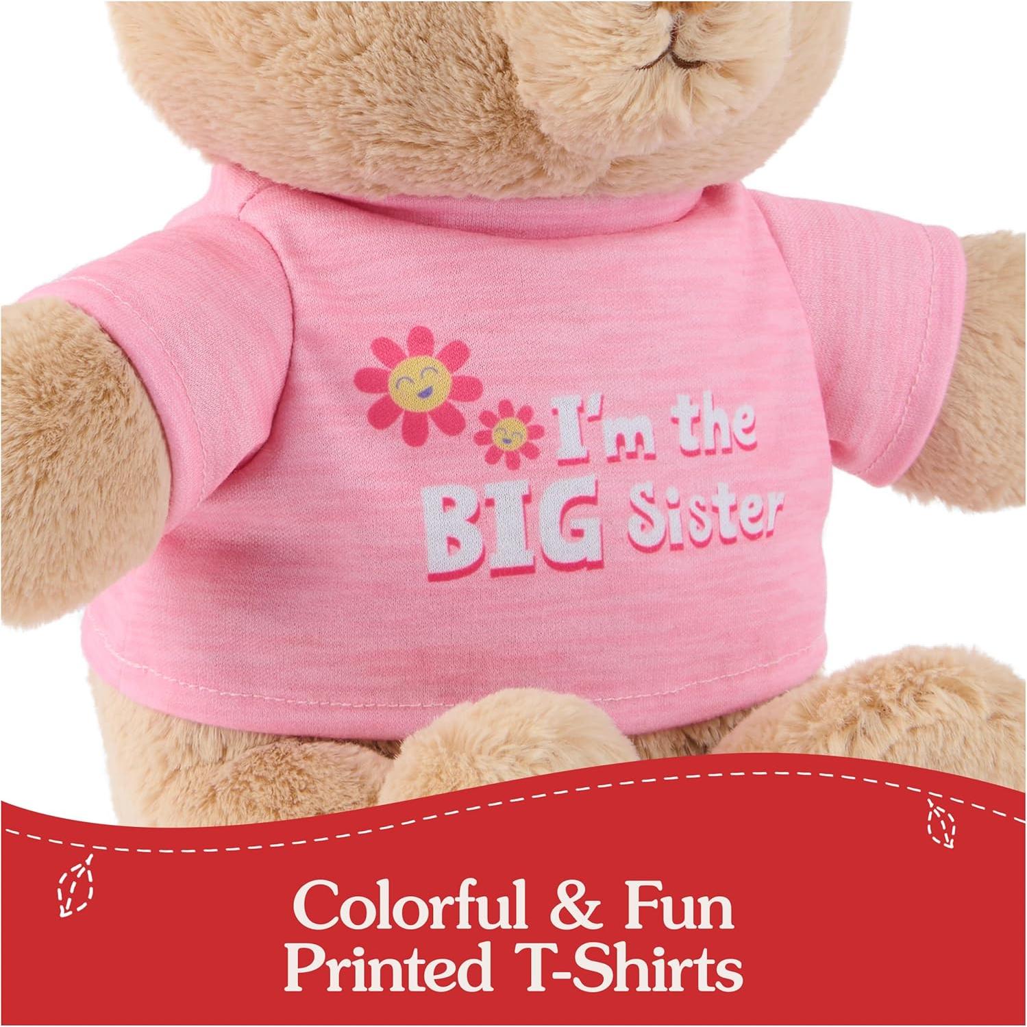 Oso de Peluche GUND 30.48 cm con Mensaje Sostenible Rosa