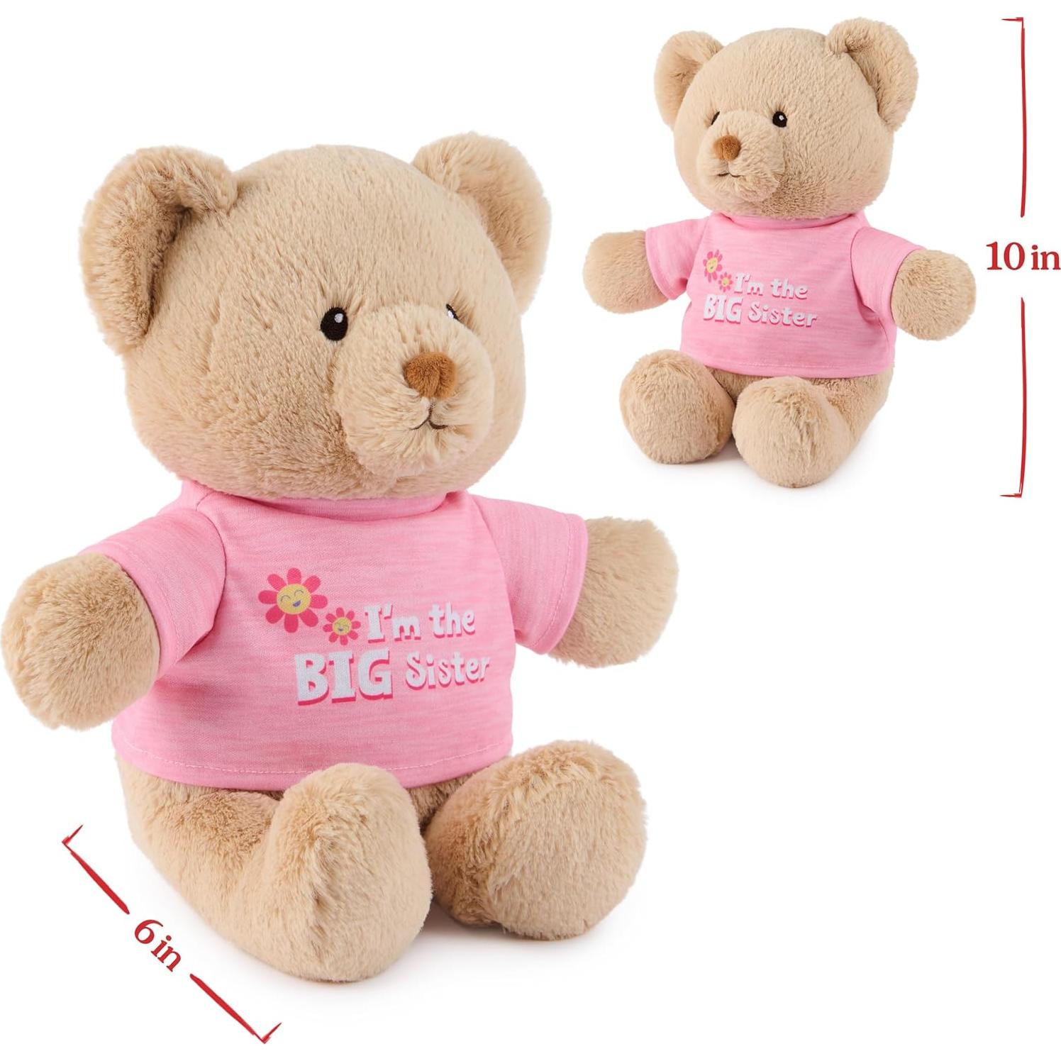 Oso de Peluche GUND 30.48 cm con Mensaje Sostenible Rosa
