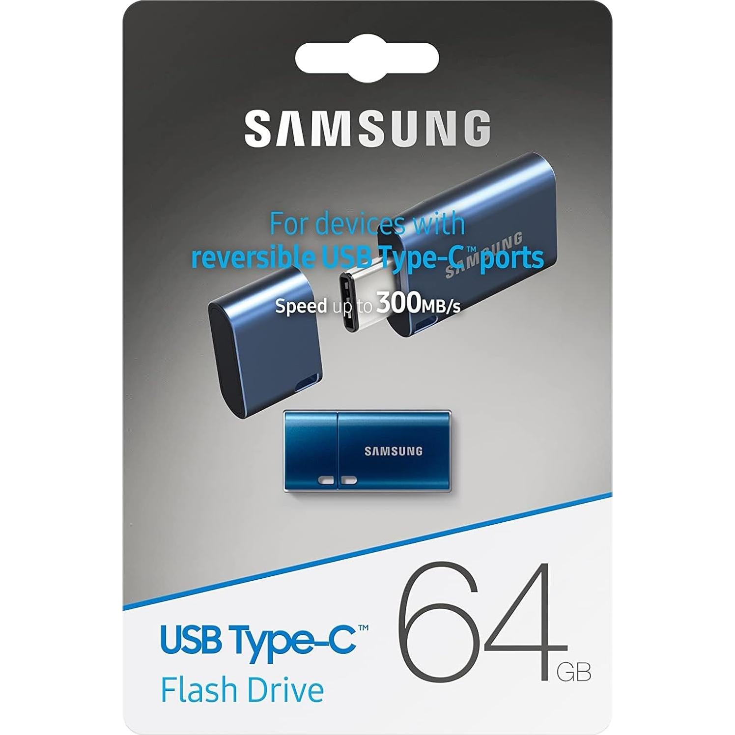 Samsung USB Flash Drive Type-C 64GB 300MB/s Impermeable