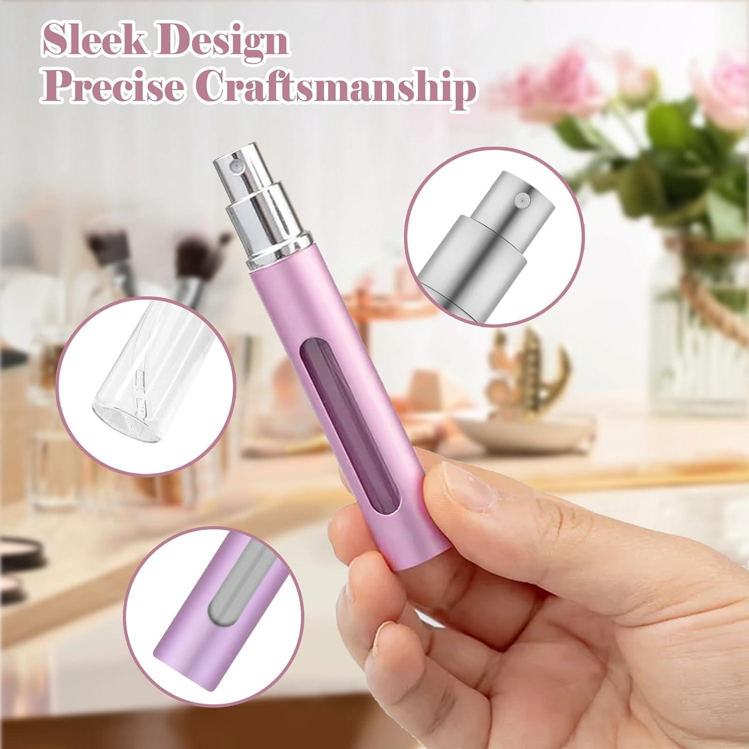 YOCASII 4 Piezas Atomizador de Perfume Reutilizable 8ml