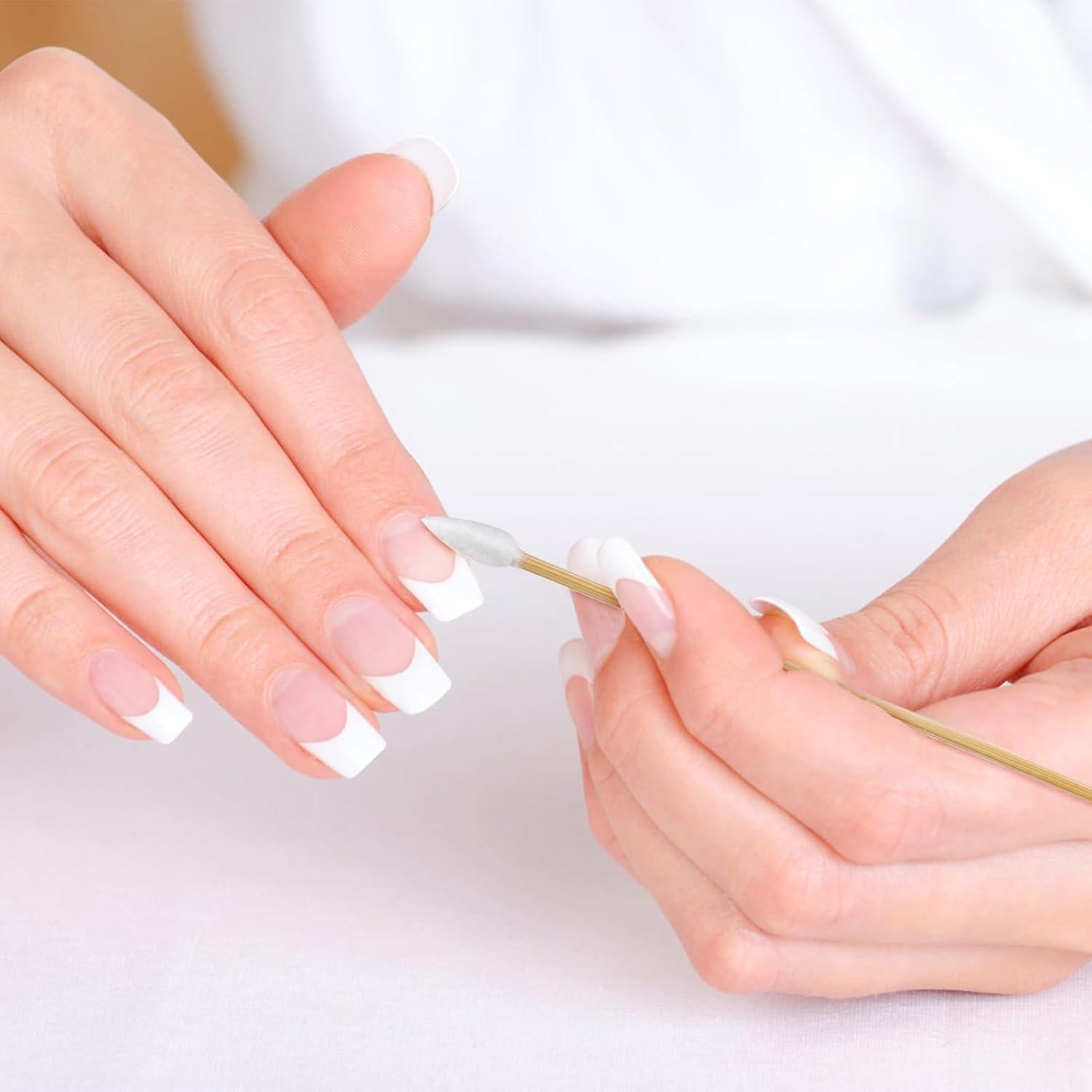 1000 Bastones de Limpieza de Algodón Point-Ring 15.24 cm