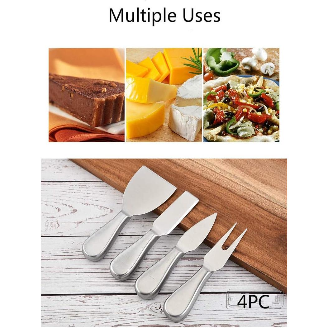 Juego de Cuchillos para Queso Clarmonde - Acero Inoxidable Premium