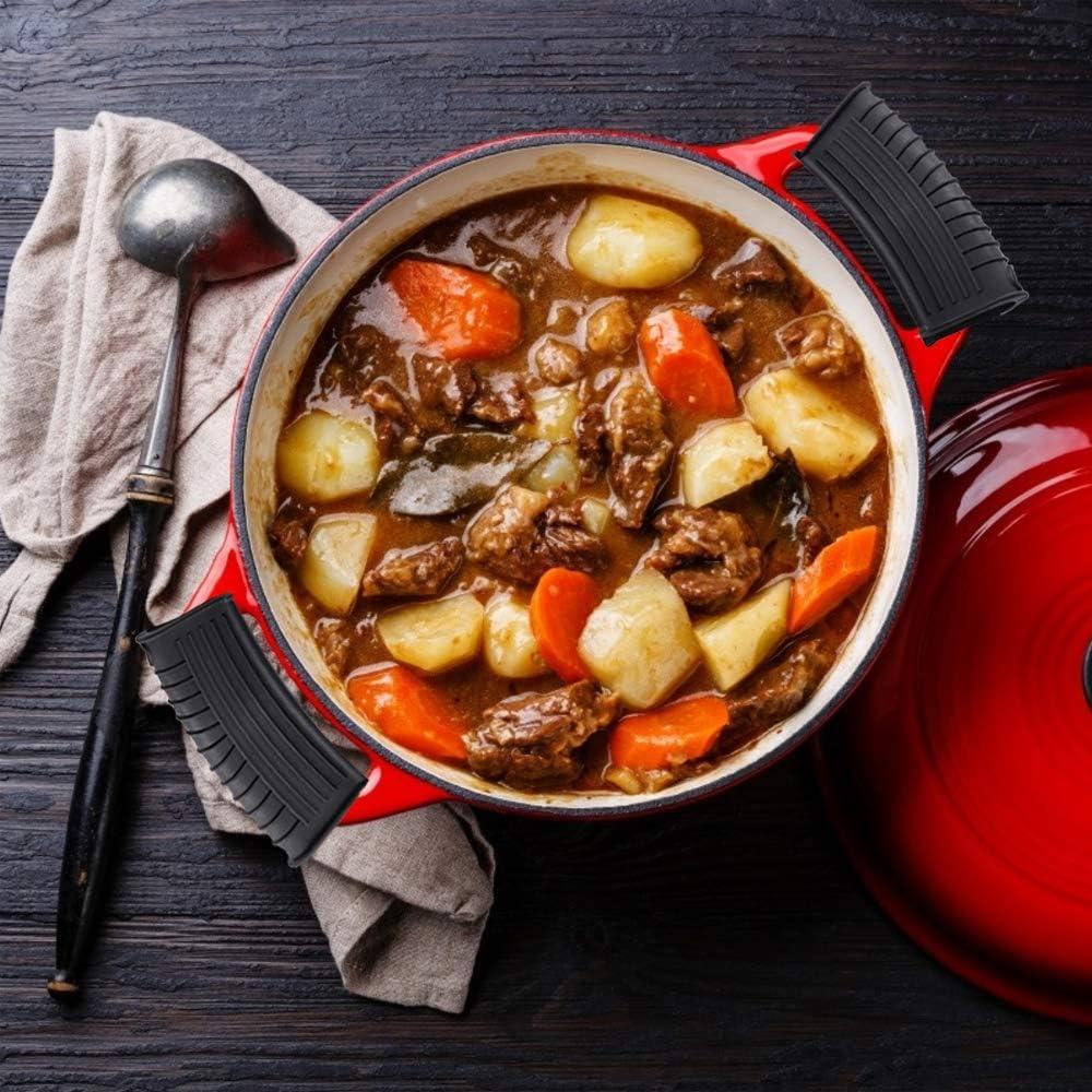 Soporte de Mango de Silicona TINSKY - 8 Piezas Antideslizante