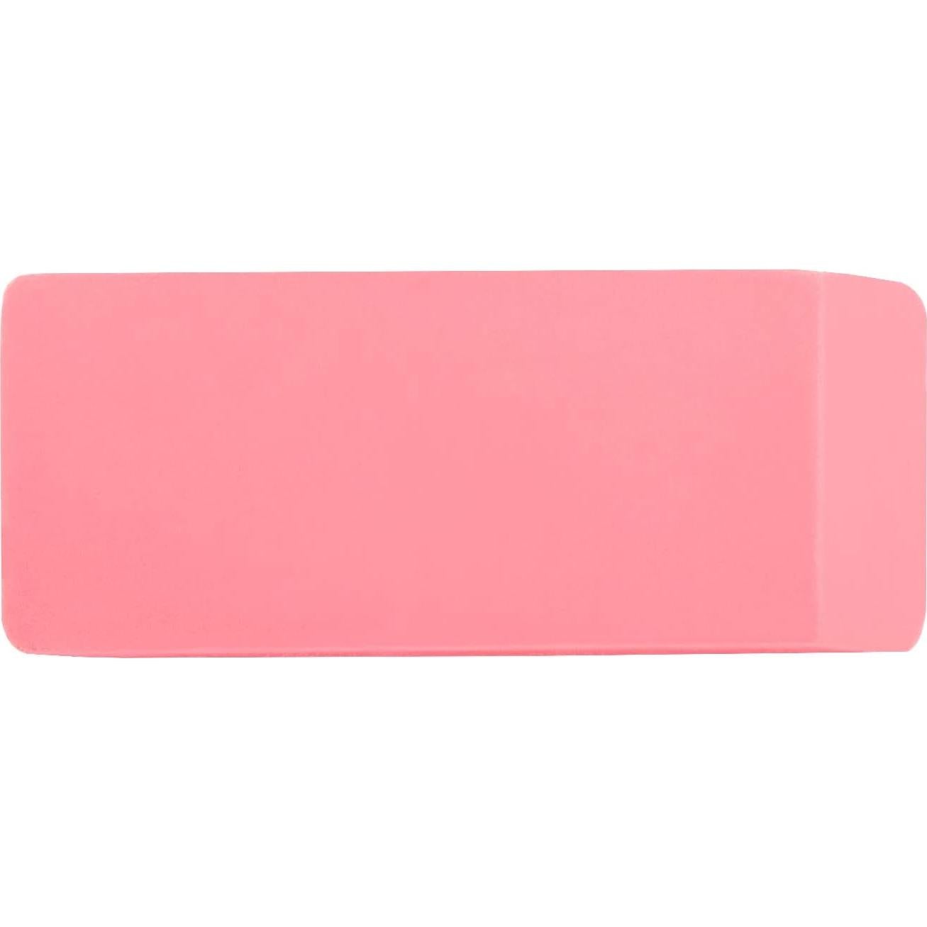 Borrador Rectangular Rosa Amazon Basics 24 Unidades