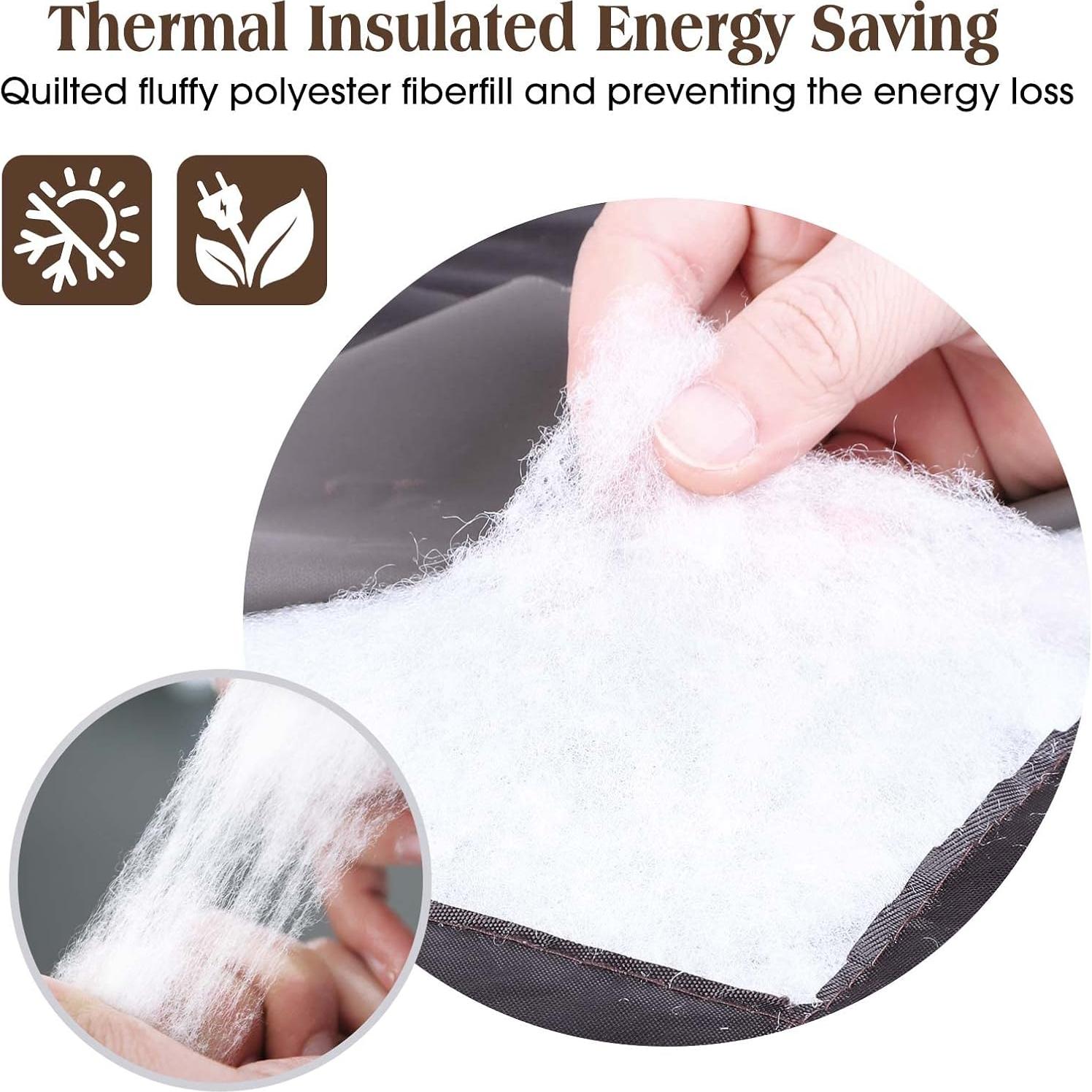 Pantalla de Puerta Magnética Faiyral 91x208 cm Aislante Café