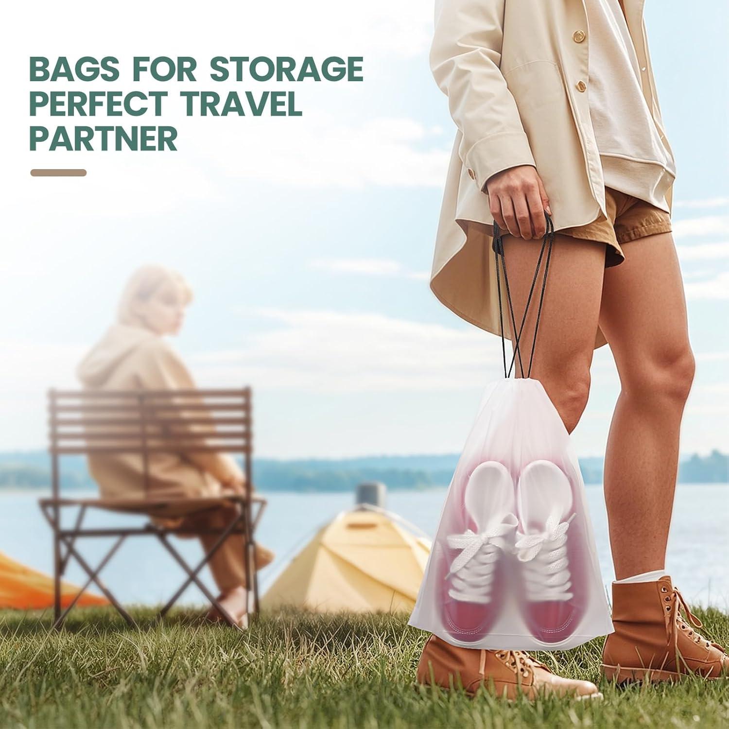 Paquete de 23 Bolsas Impermeables para Zapatos Inggix 30x40cm