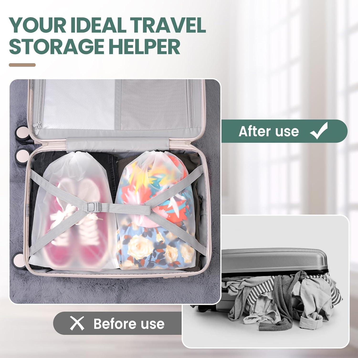 Paquete de 23 Bolsas Impermeables para Zapatos Inggix 30x40cm