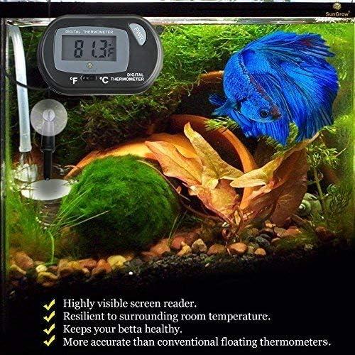 Termómetro Digital SunGrow para Acuario Tropical - Precisión Celsius