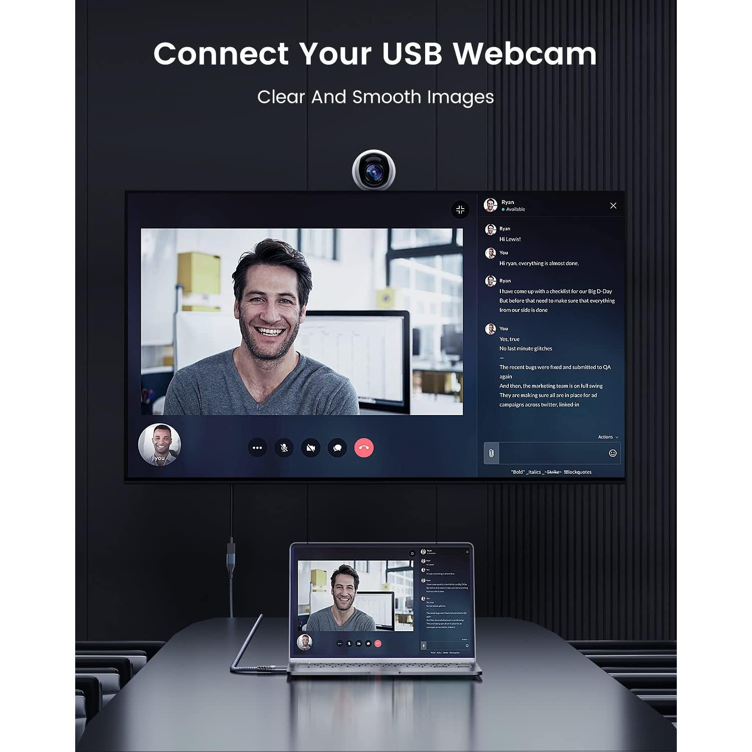 Cable de Extensión USB ANDTOBO 1.0m Tipo A Macho a Hembra