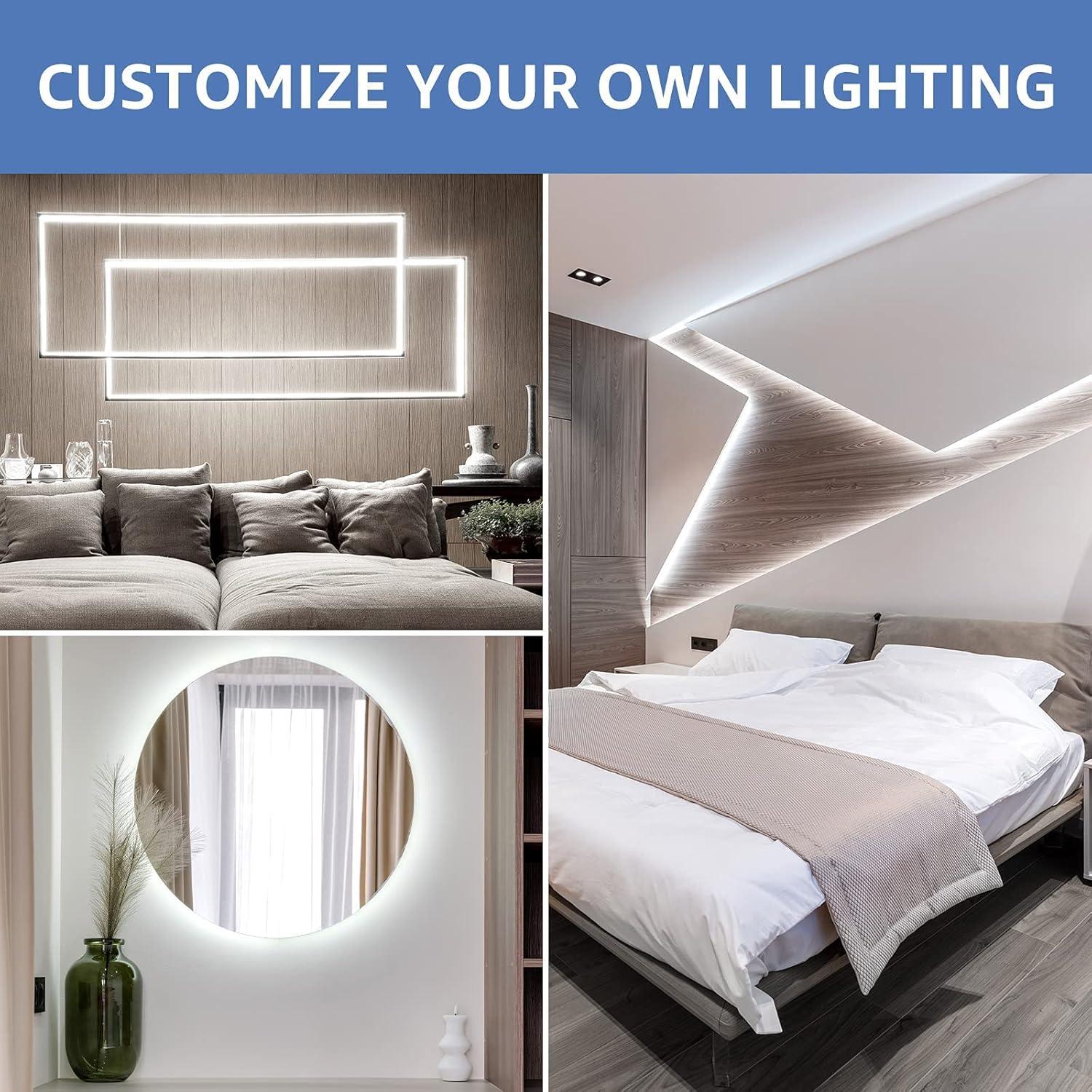 Tira LED Regulable Lepro 5m 300 LEDs 2835 6000K Blanco