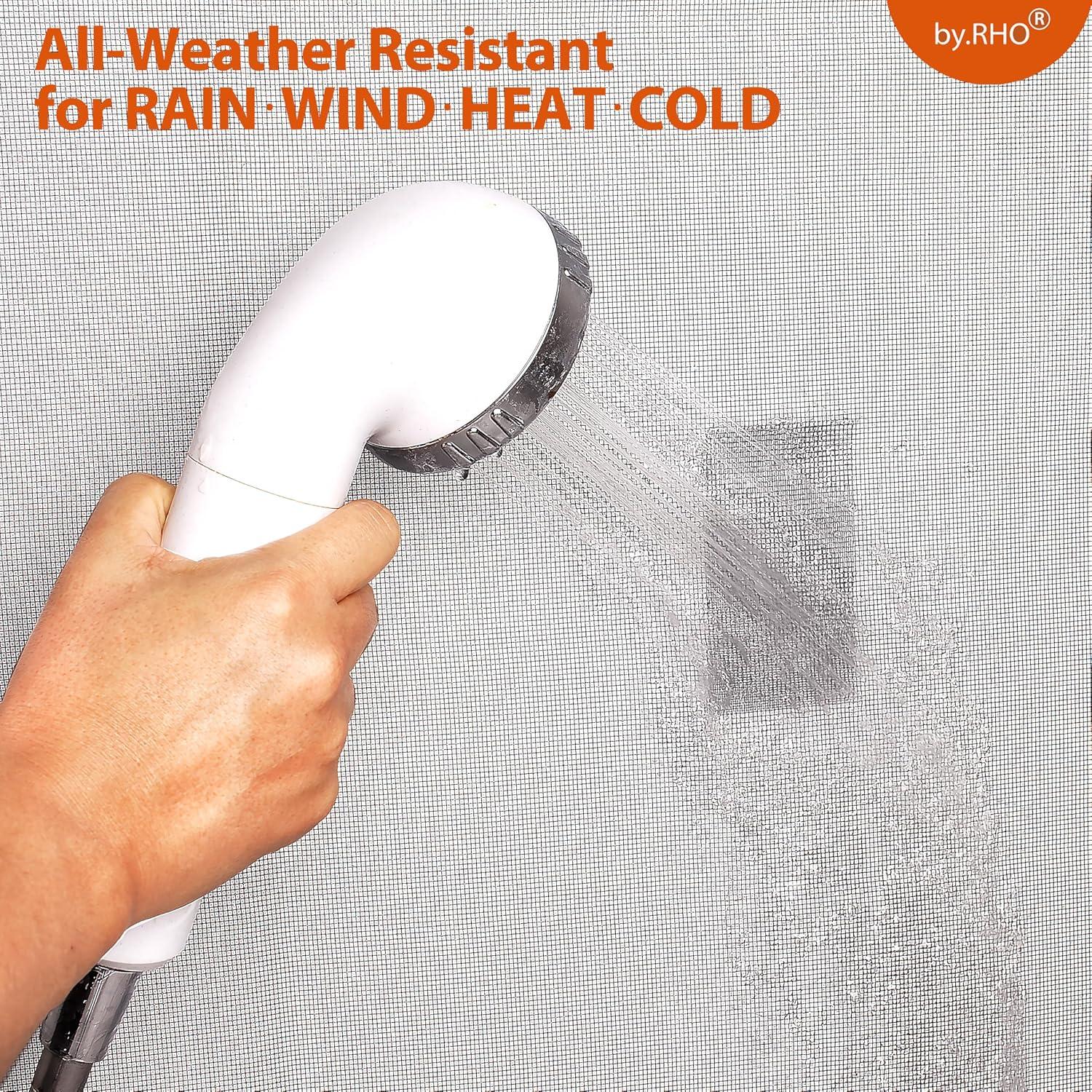 Cinta de Reparación de Pantallas by.RHO 4,57m Negro Fuerte