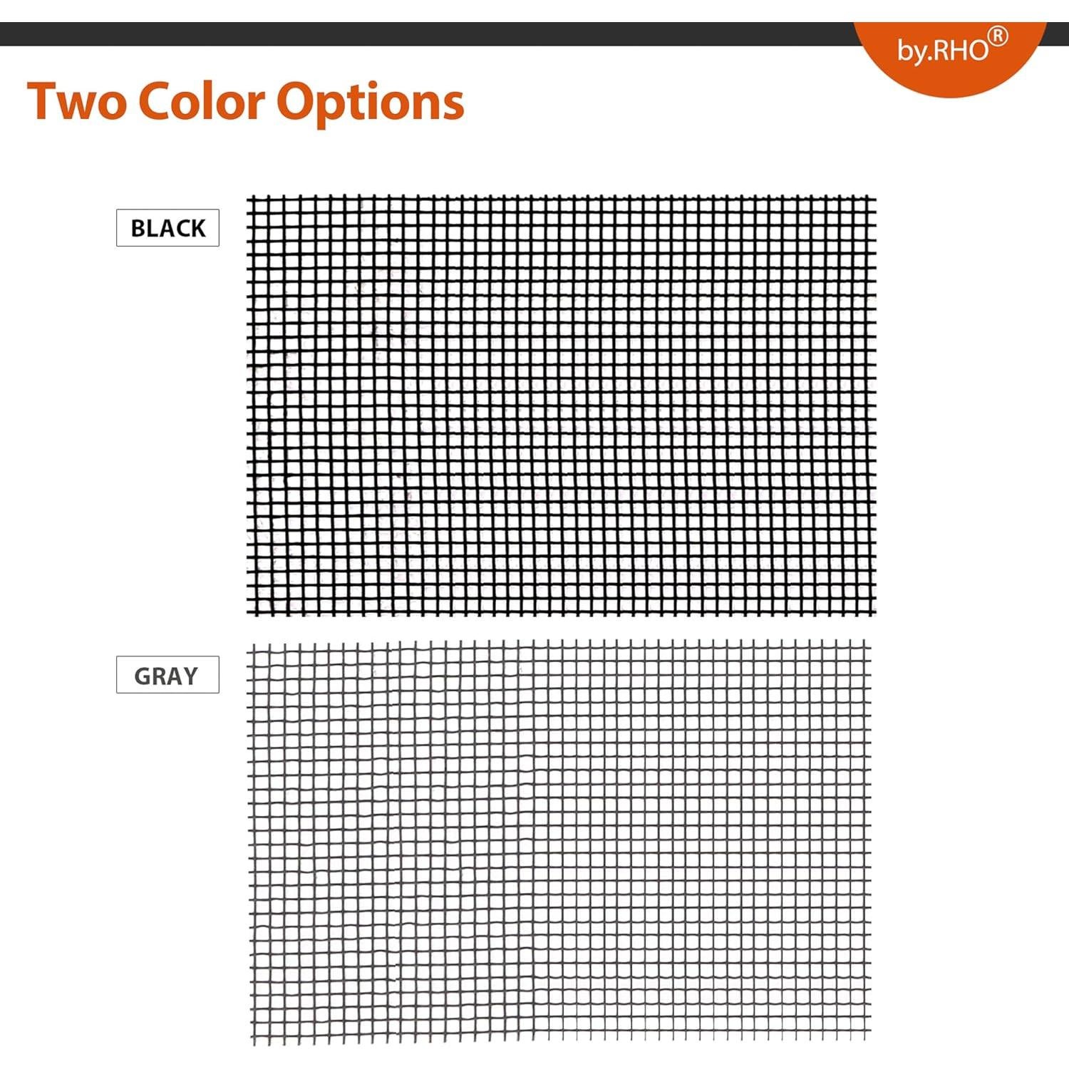 Cinta de Reparación de Pantallas by.RHO 4,57m Negro Fuerte