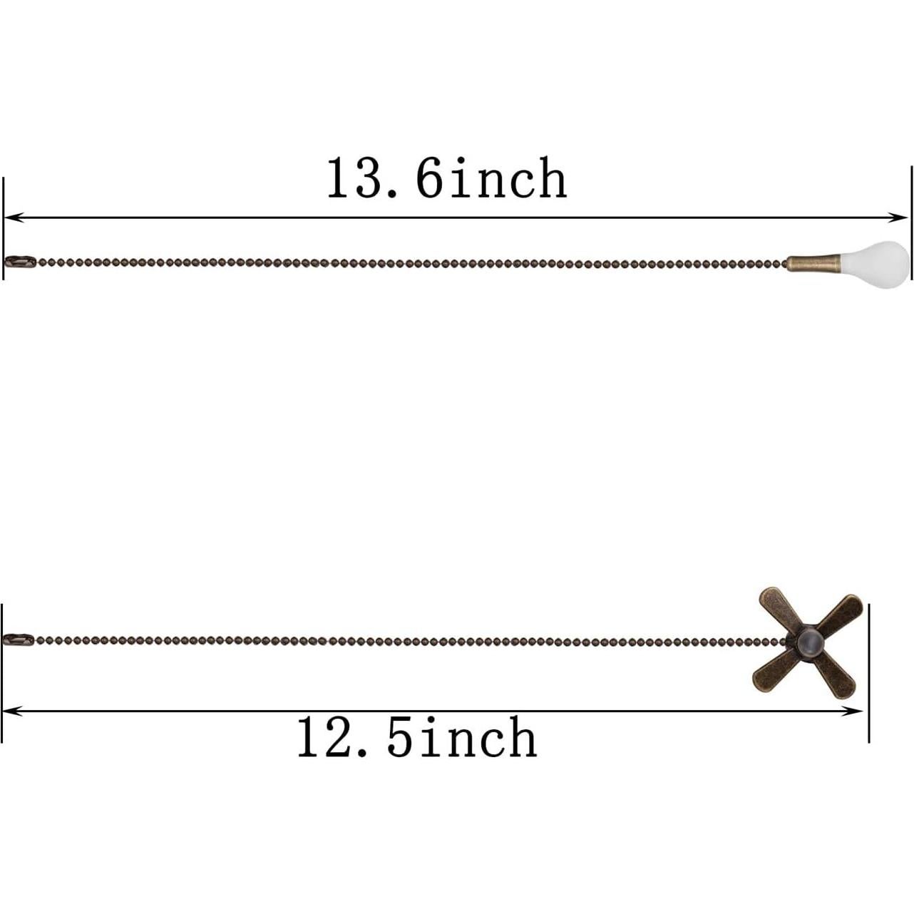 Cadena de Tirón para Ventilador de Techo Sunswan 30.48 cm