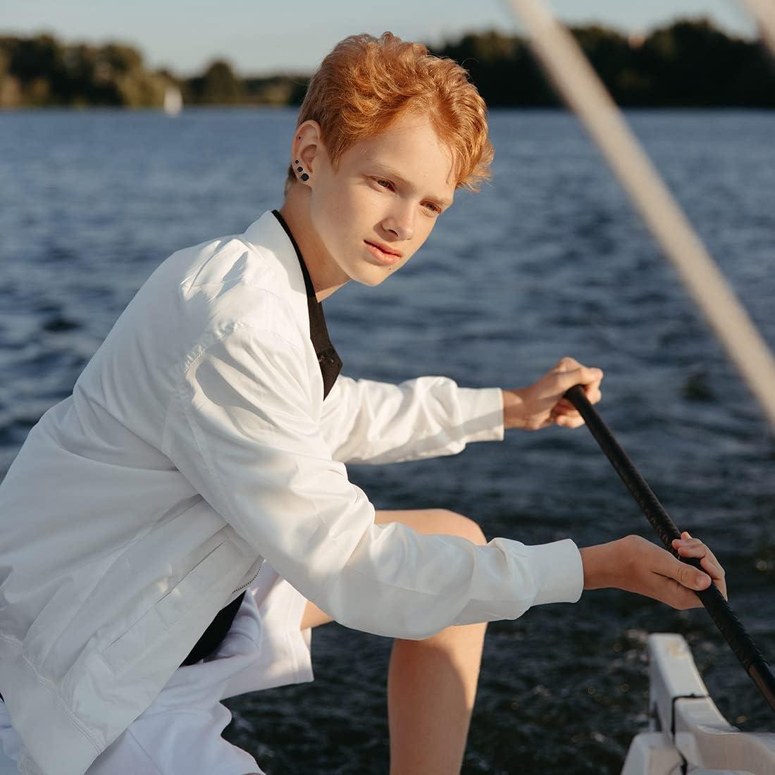 Set de 12 Aretes Magnéticos Spiritlele Circonita 4-7mm