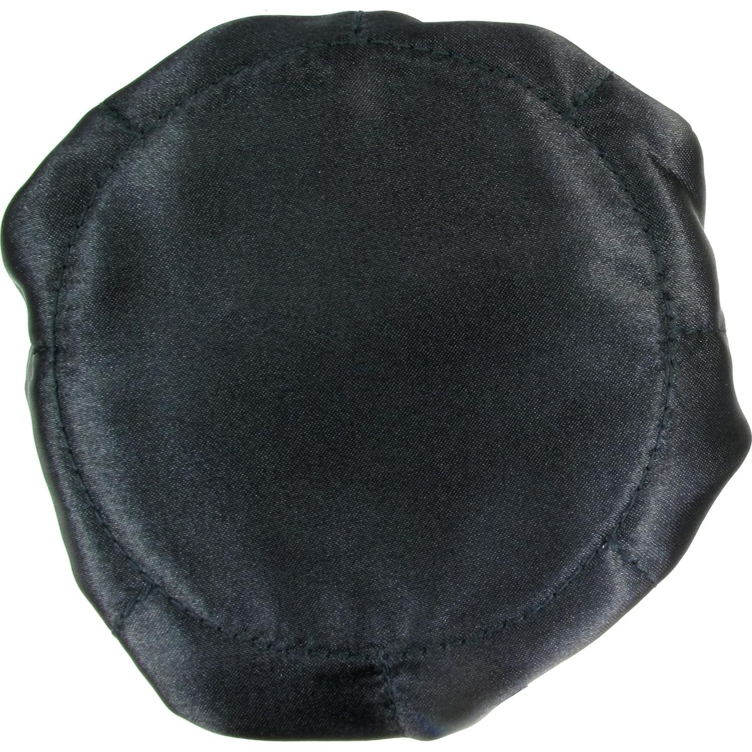 Bolsa de Joyas 2-en-1 TropicaZona de Satén Negro con 16 Bolsillos