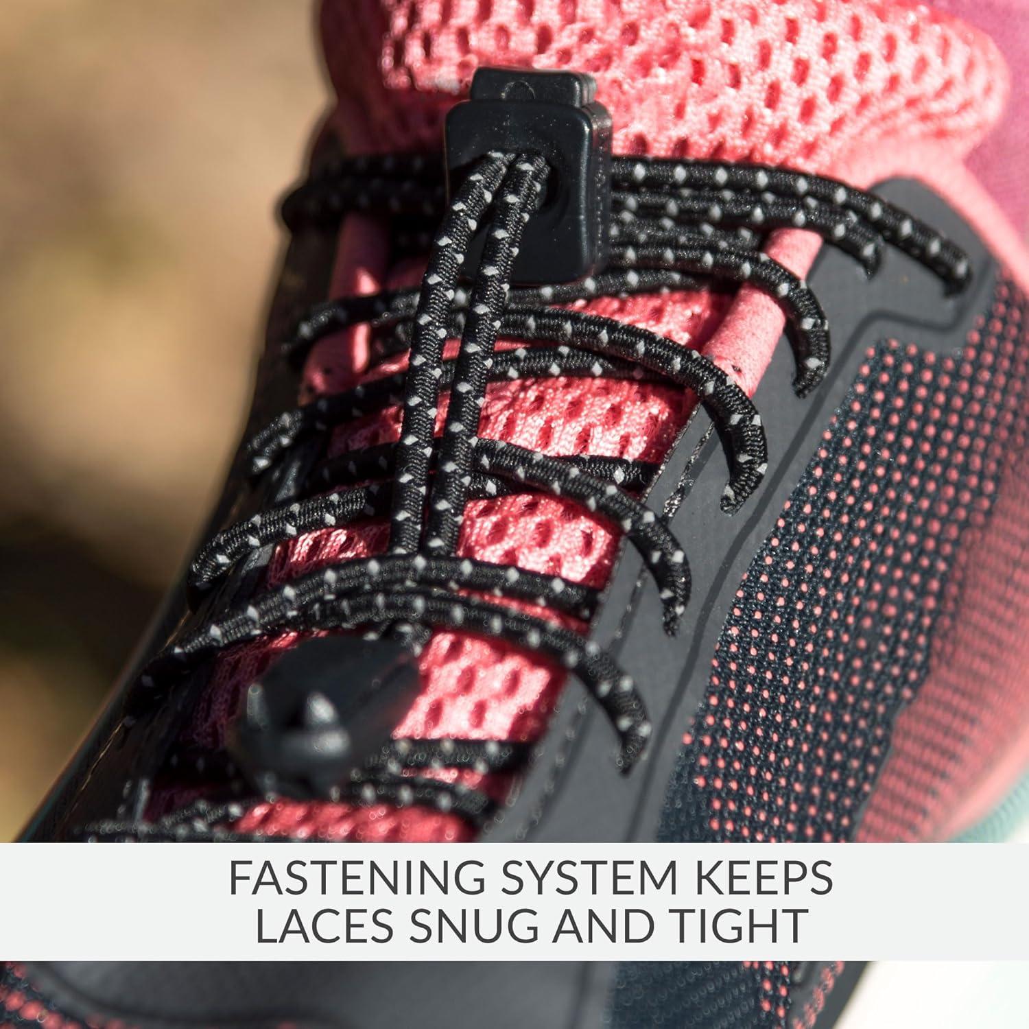 Cuerdas de zapato elásticas Nathan para correr y deportes