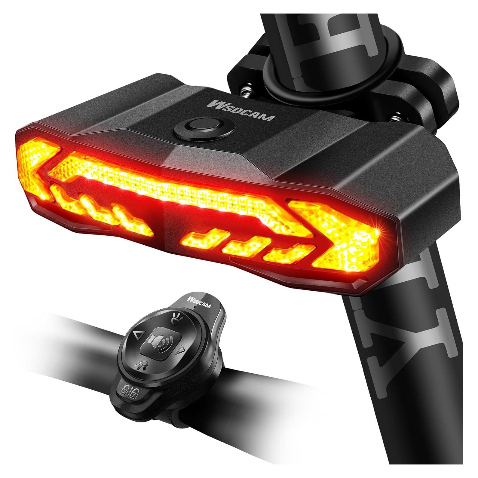 Luz Inteligente para Bicicleta WSDCAM KS-SF31, 5 Funciones