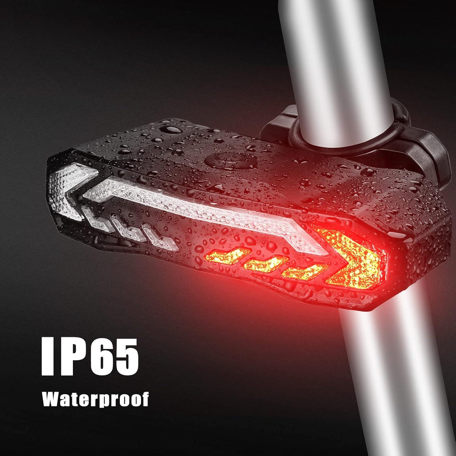 Luz Inteligente para Bicicleta WSDCAM KS-SF31, 5 Funciones