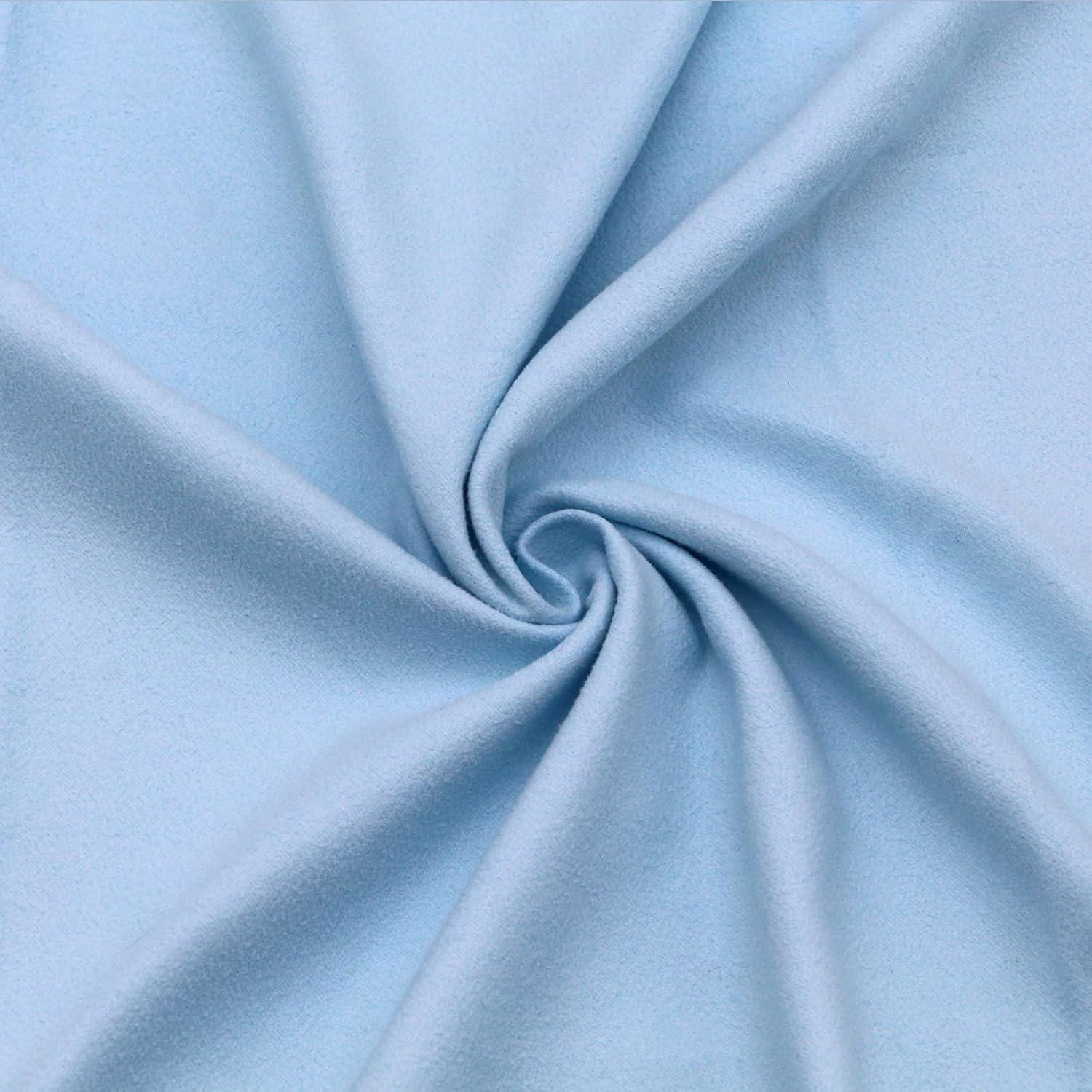 Toalla de Yoga Antideslizante Eunzel 185x67cm Azul