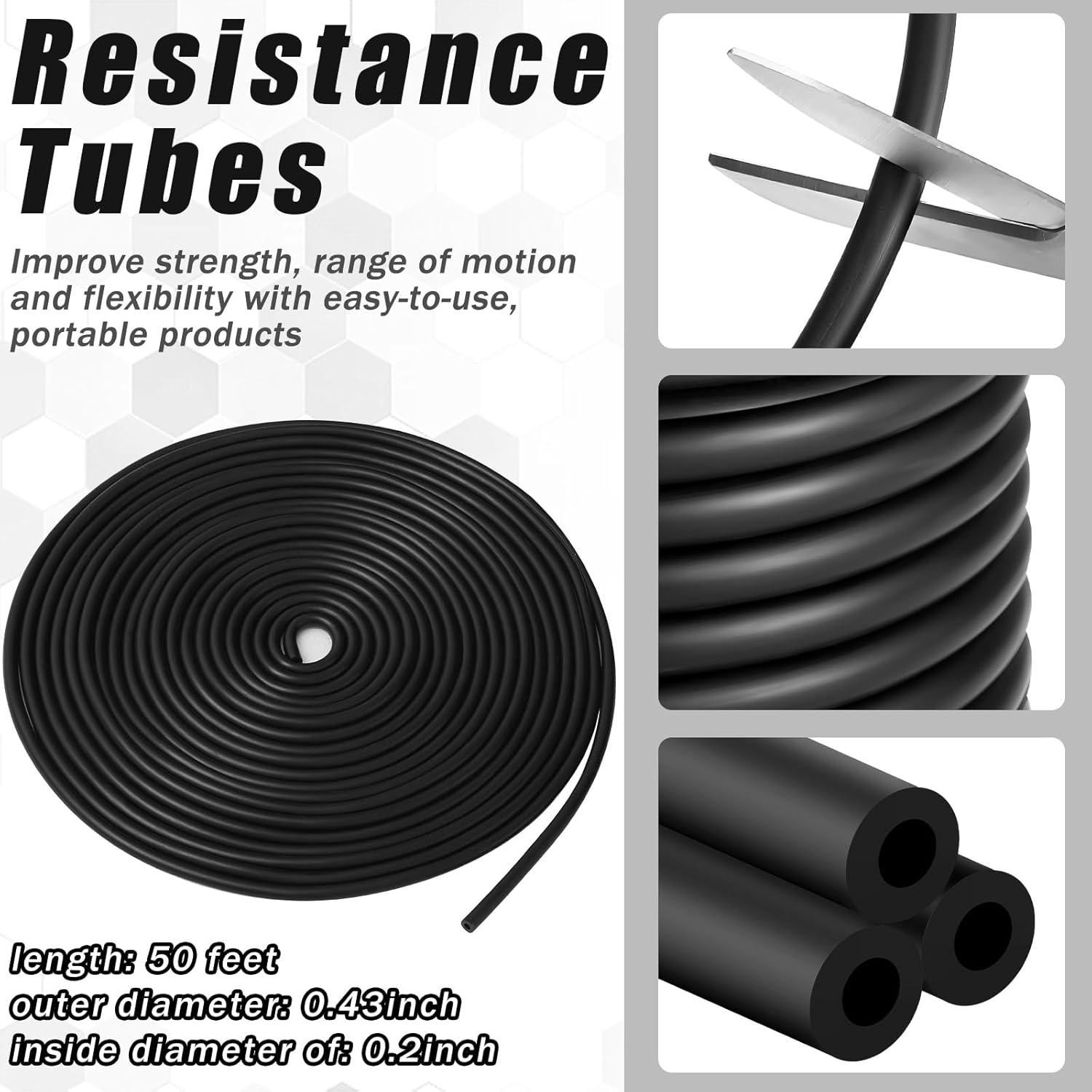 Tubo de Resistencia Elástico Wesnoy 15.25m Nivel Avanzado