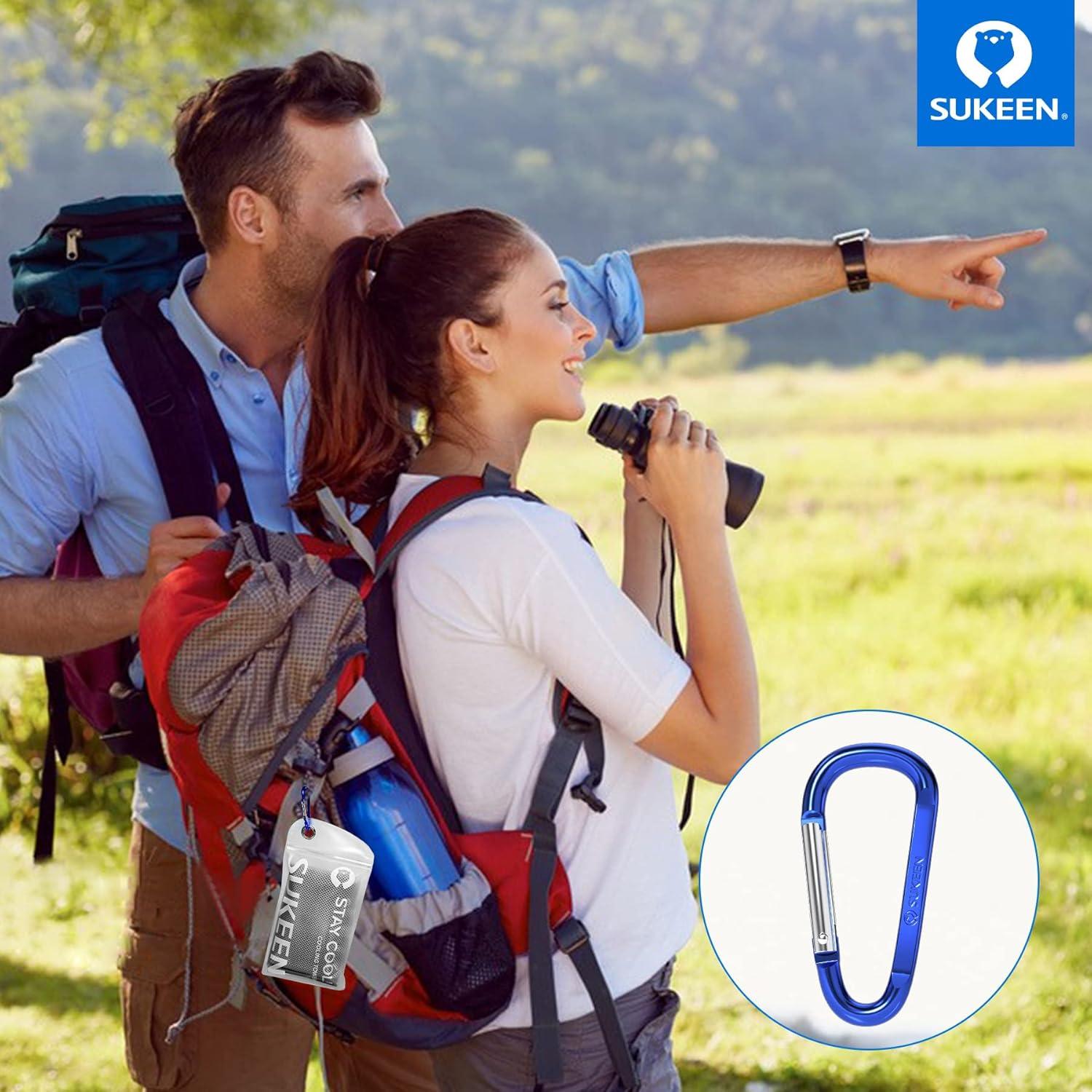 Toallas Enfriadoras Sukeen 12 Pack Microfibra 101.6x30.5cm