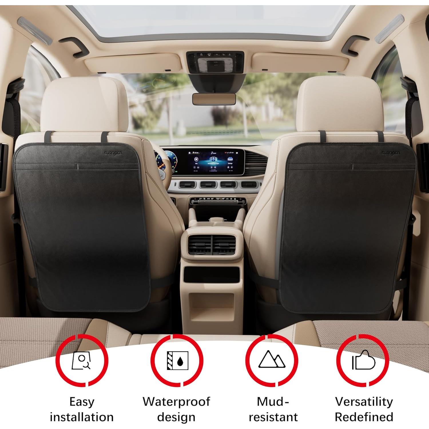 Protector de Asiento Trasero SURDOCA para Niños, Impermeable