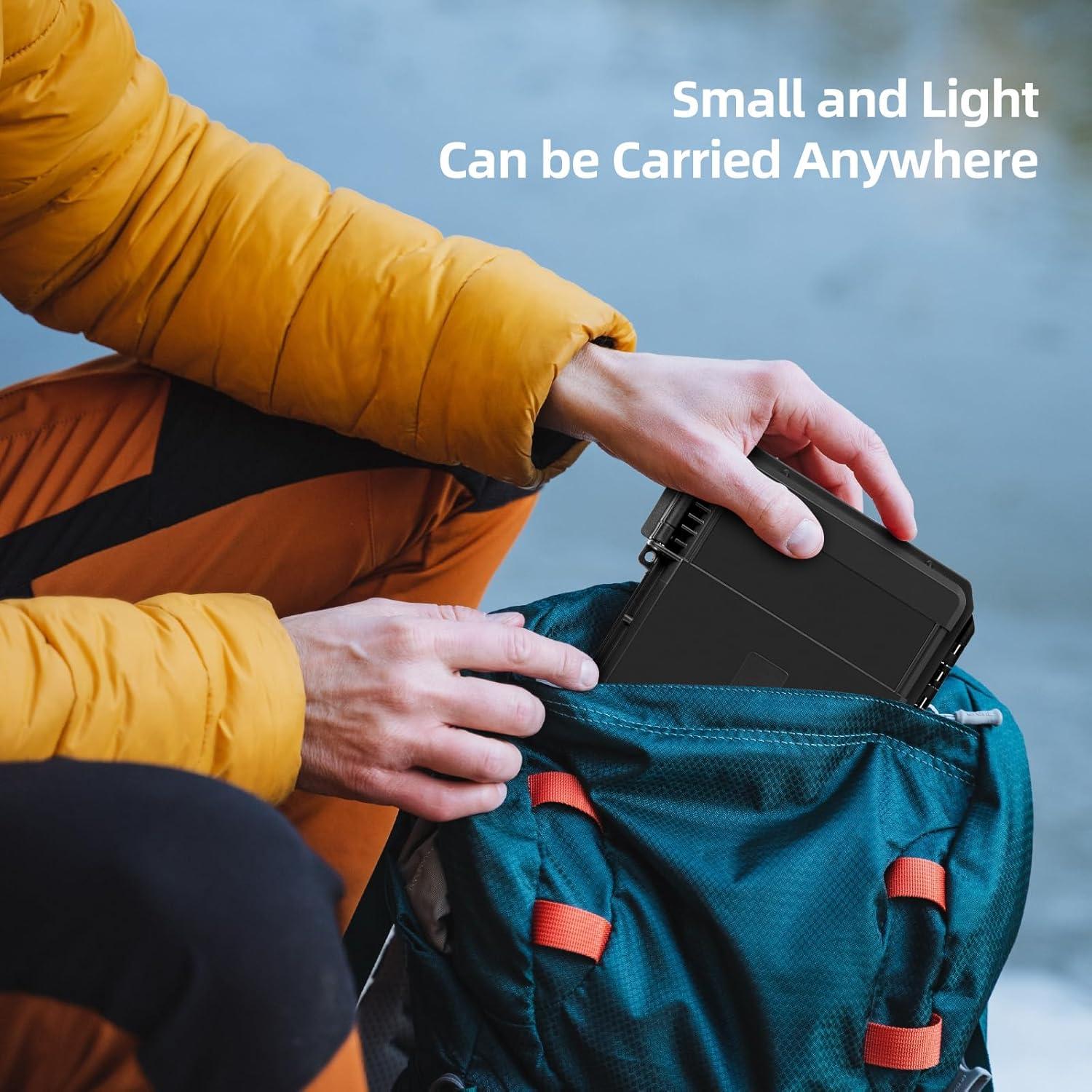 Caja de Almacenamiento Bheddi para 3 Tarjetas Calificadas - Impermeable