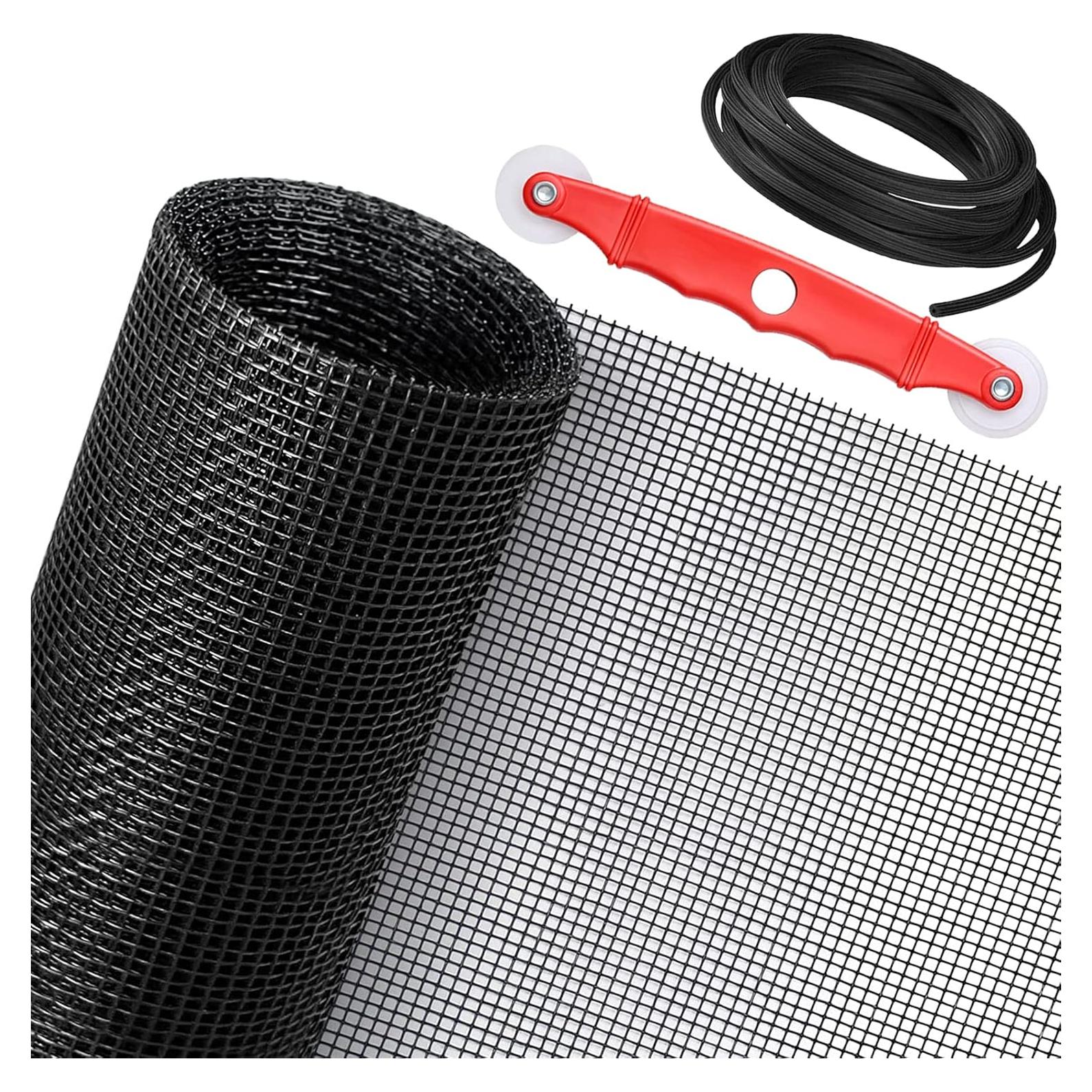 Kit Pantalla Ventana SAKURRY 121,9x251,5cm Fibra Vidrio Negro