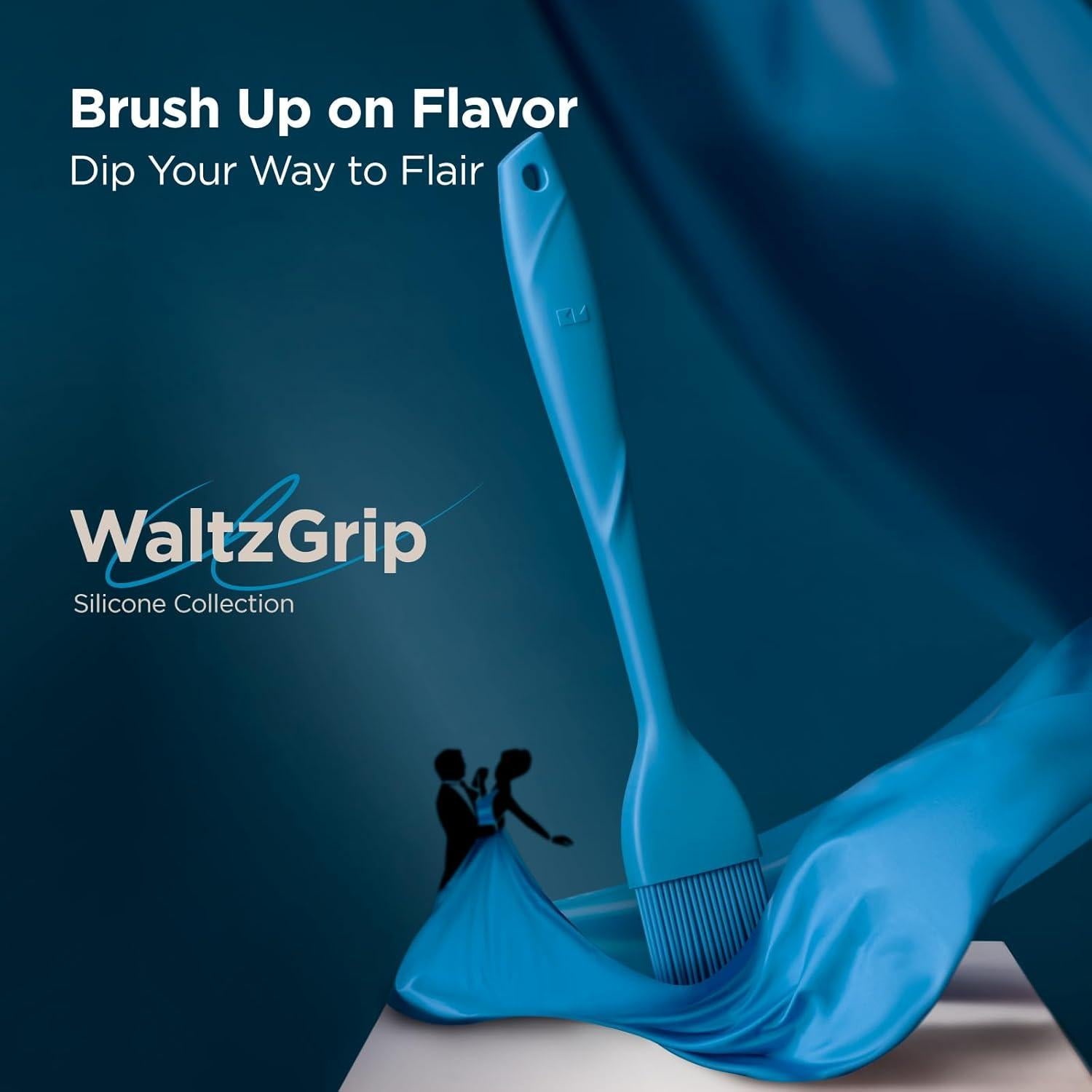 Set de 2 Cepillos de Silicona Kitchen Mama Azul 29.2 cm