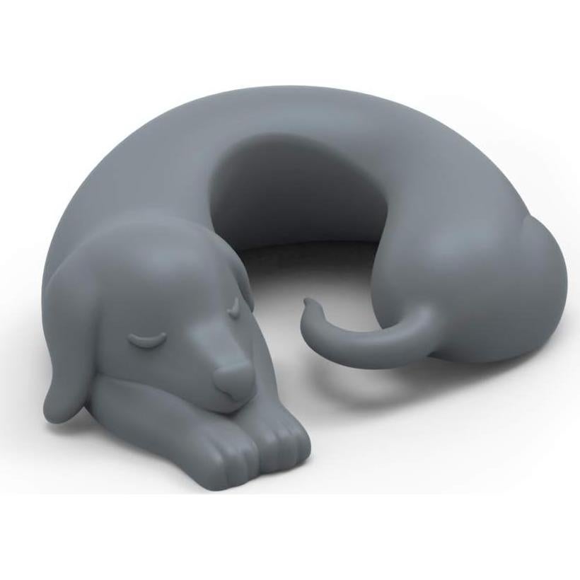 Marcadores de Bebida de Silicona Dachshund - Set de 6 Multicolor