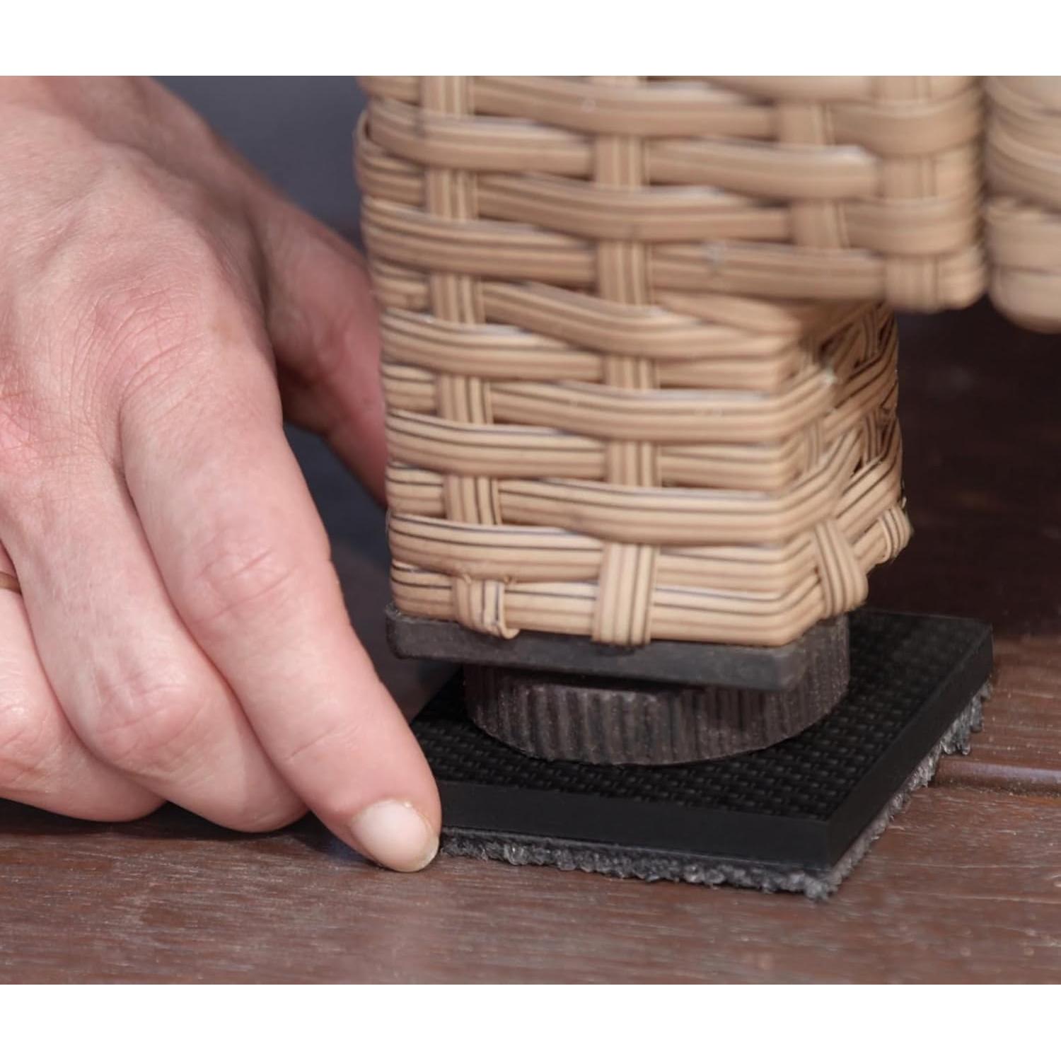 Deslizadores de Muebles GorillaOutdoor 6.35 cm a Prueba de Clima - Paquete de 4