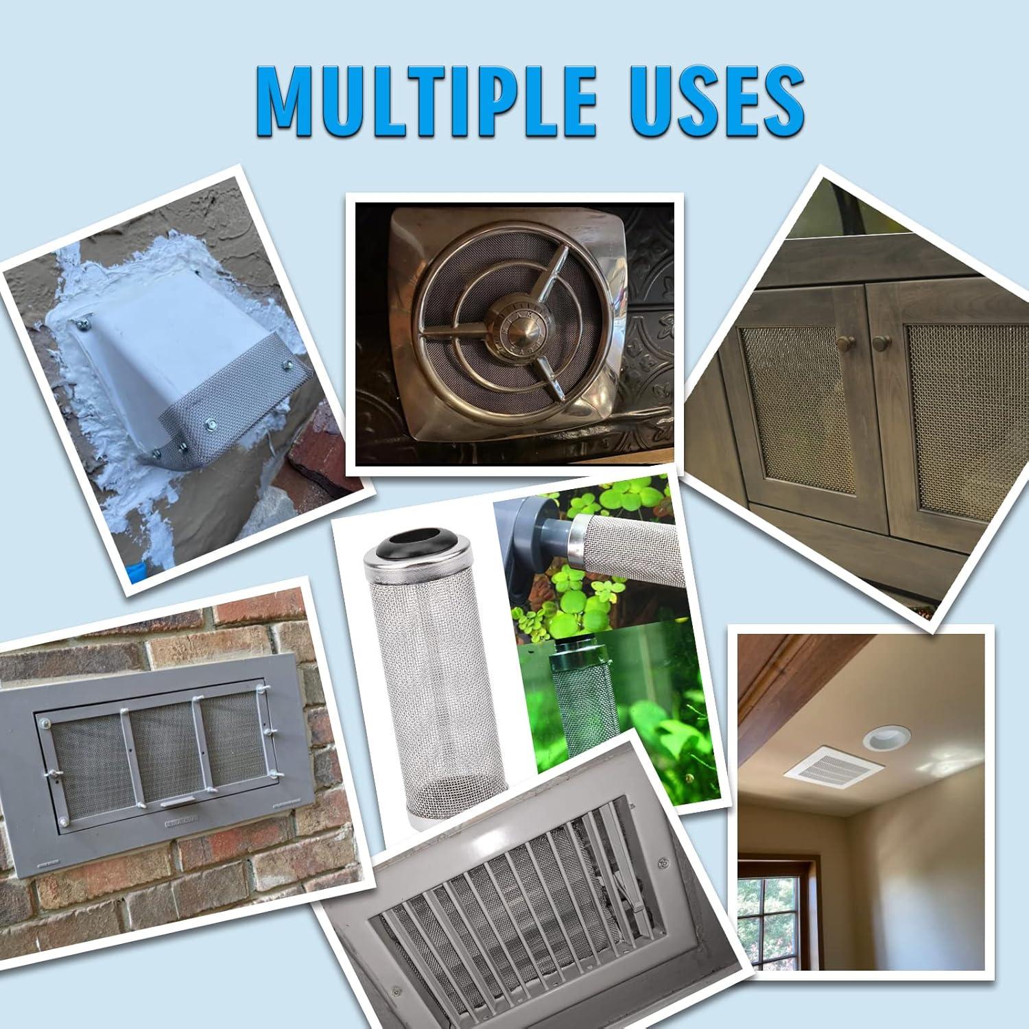 Malla de Alambre Inoxidable Valchoose 300x210mm 4 Pack