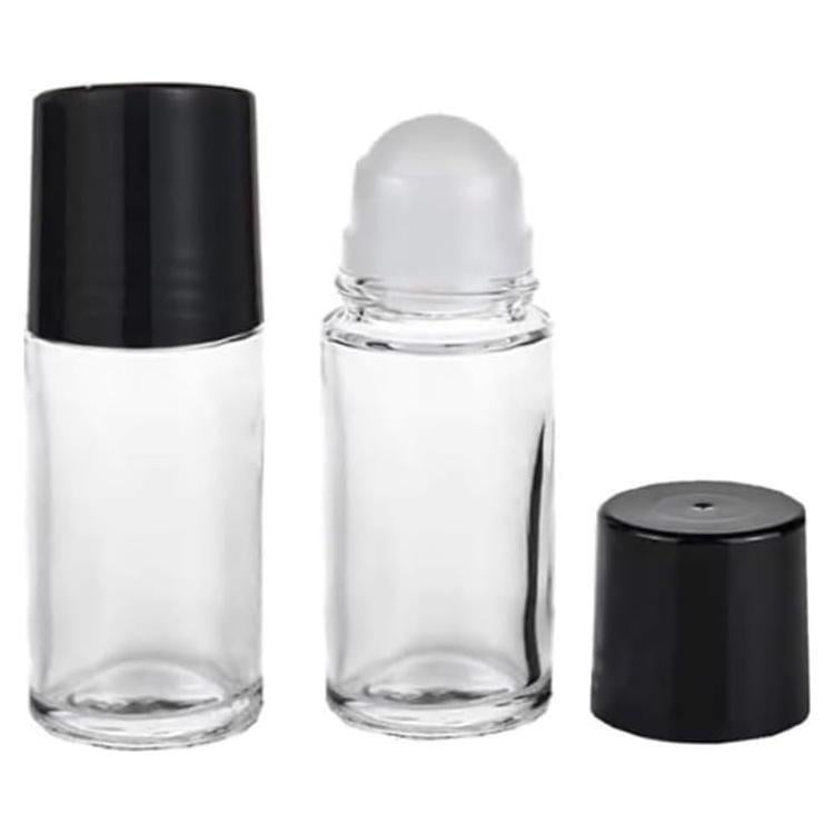 2 Botellas Roller de Vidrio 30ML Galepromot para Aceites Esenciales