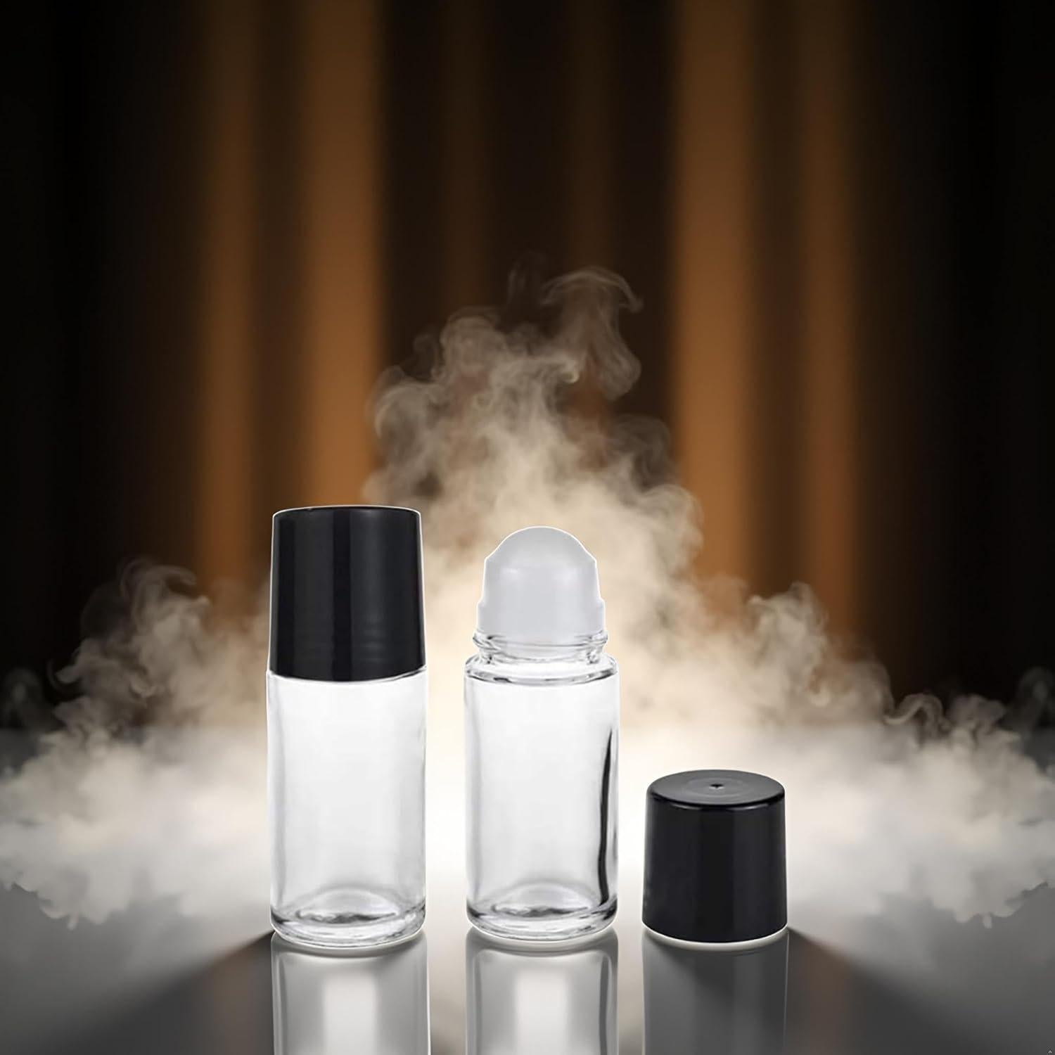 2 Botellas Roller de Vidrio 30ML Galepromot para Aceites Esenciales