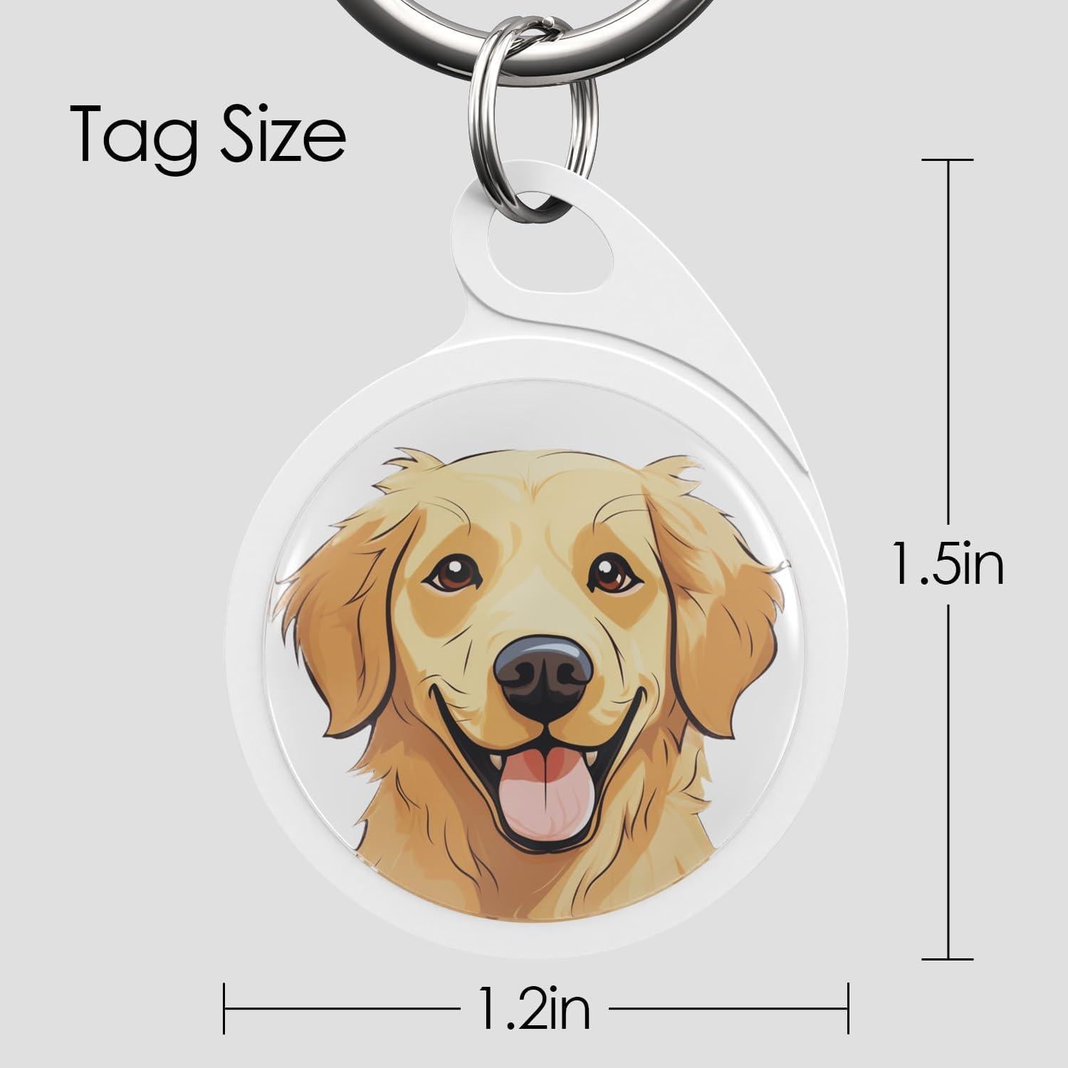 Etiqueta de Identificación para Perro FURMYLOVE Beagle QR