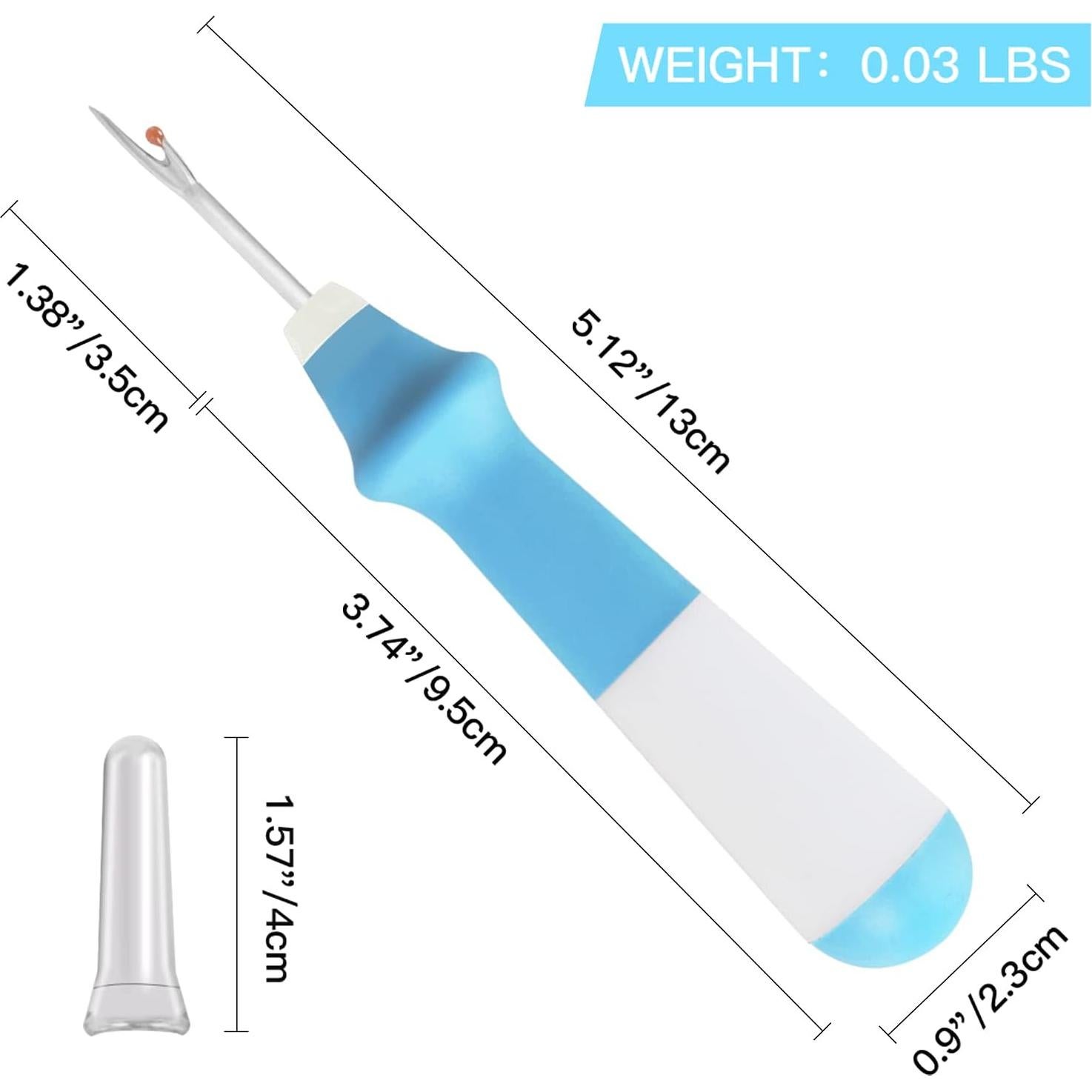 Desgarrador de Costuras Lhedon 3 Piezas Ergonómico 13 cm