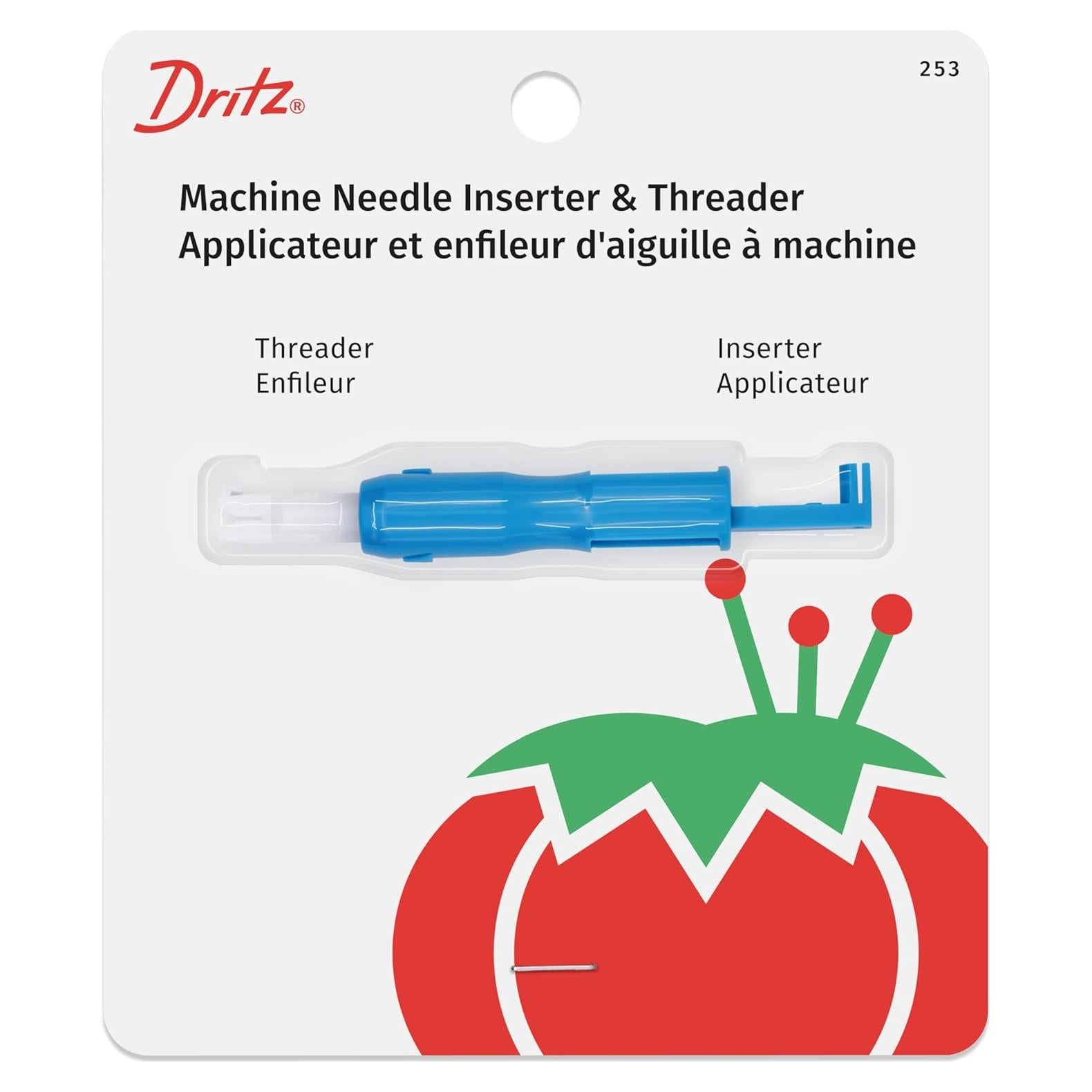 Dritz 253 Machine Needle Inserter & Threader for Sewing