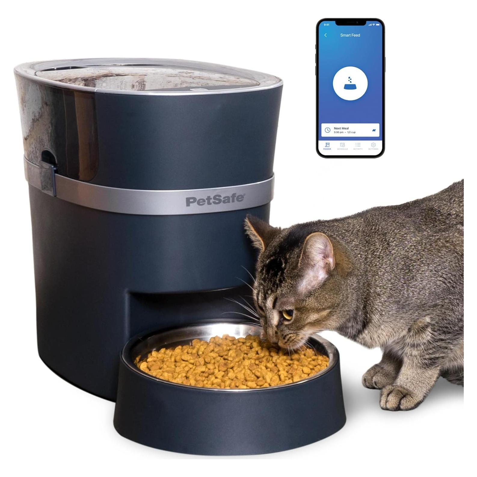 Comedero Automático PetSafe Smart Feed para Gatos y Perros