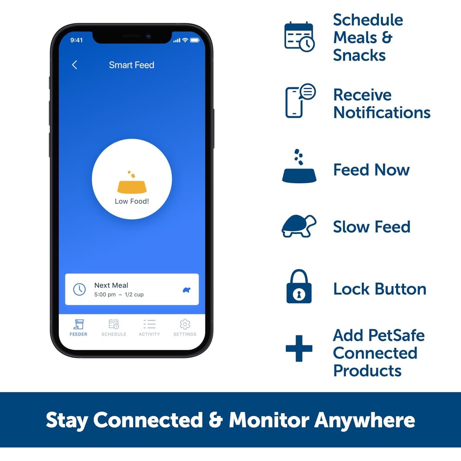 Comedero Automático PetSafe Smart Feed para Gatos y Perros