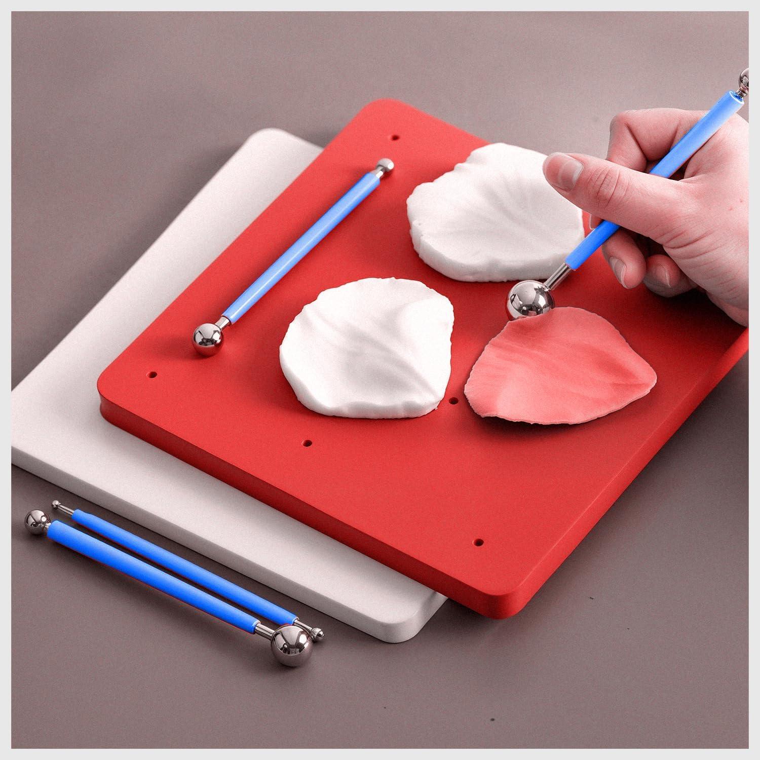 Kit de Herramientas de Arcilla WUMAKES 25 Piezas con Bolsa