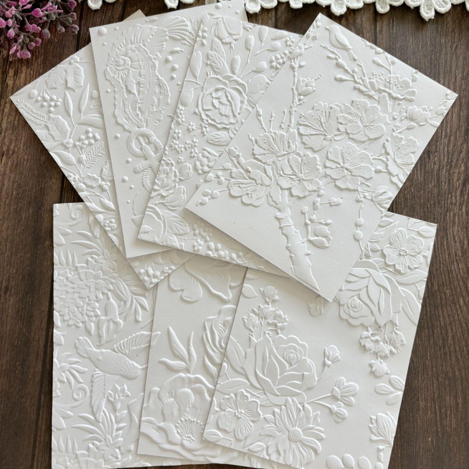 Carpeta de Relieve 3D Qoiseys para Tarjetas - Plástico Art Deco