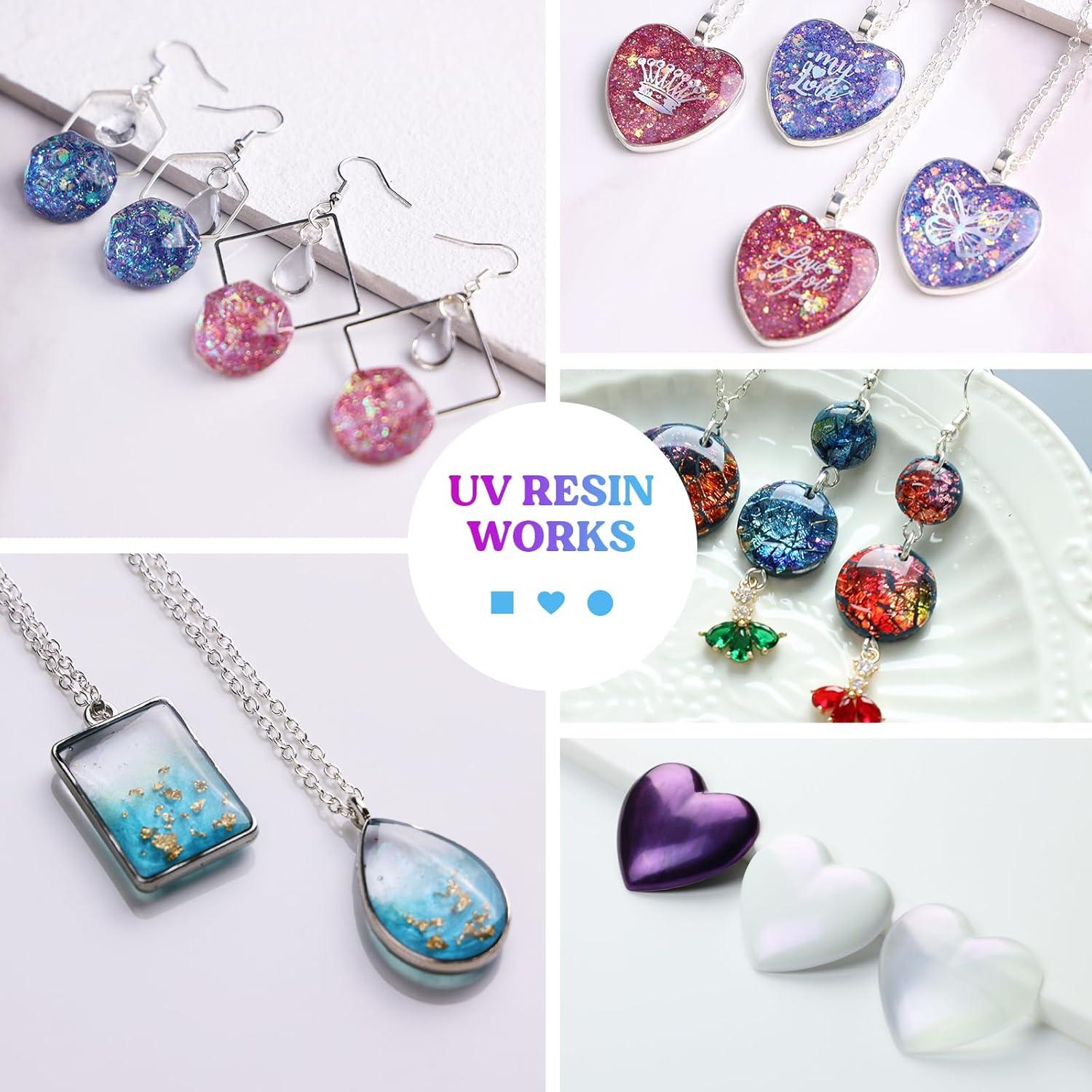 Resina UV LET'S RESIN 500g Cristalina Bajo Olor Alta Transparencia