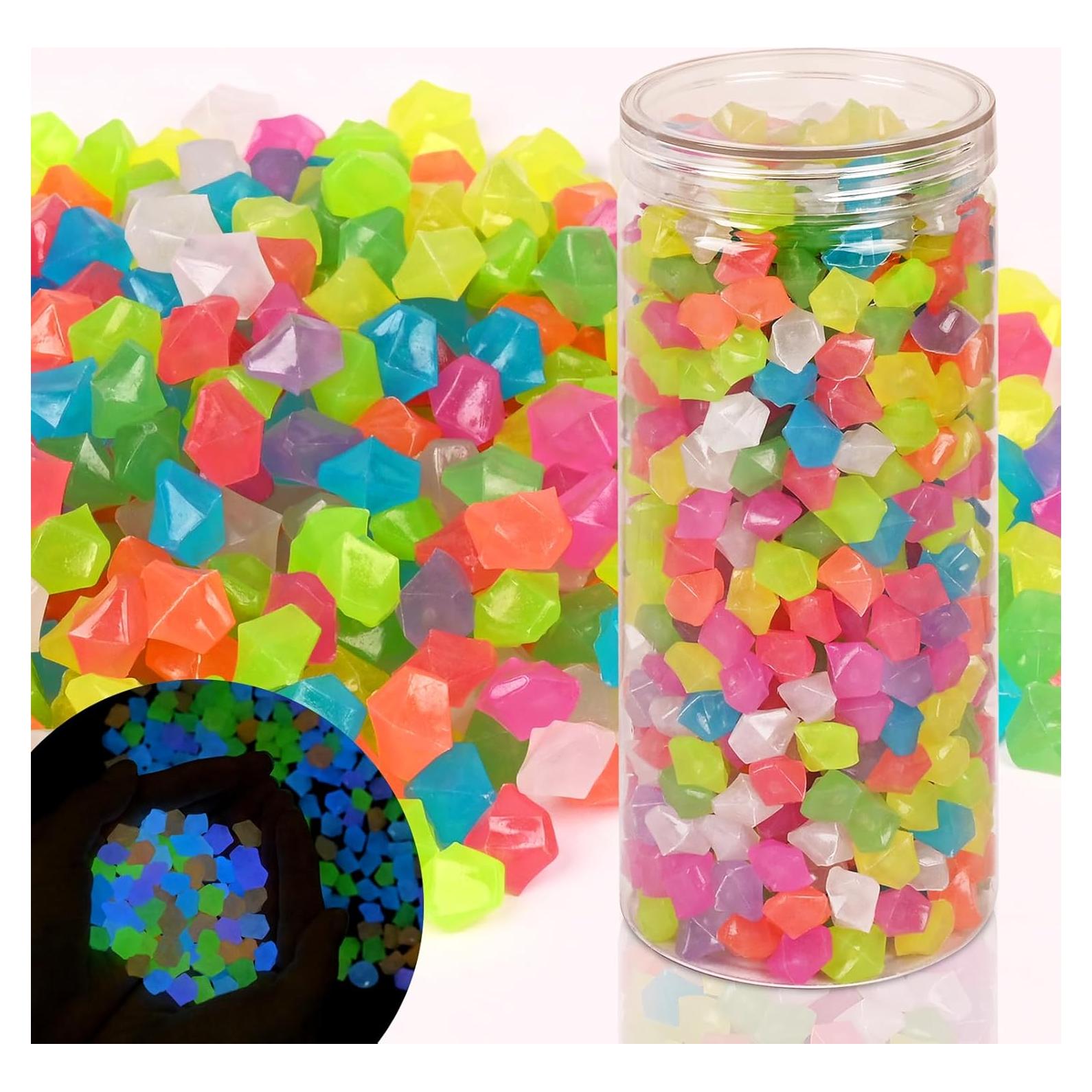 700 Rocas Brillantes Luminiscentes BokingOne para Jardín y Acuario