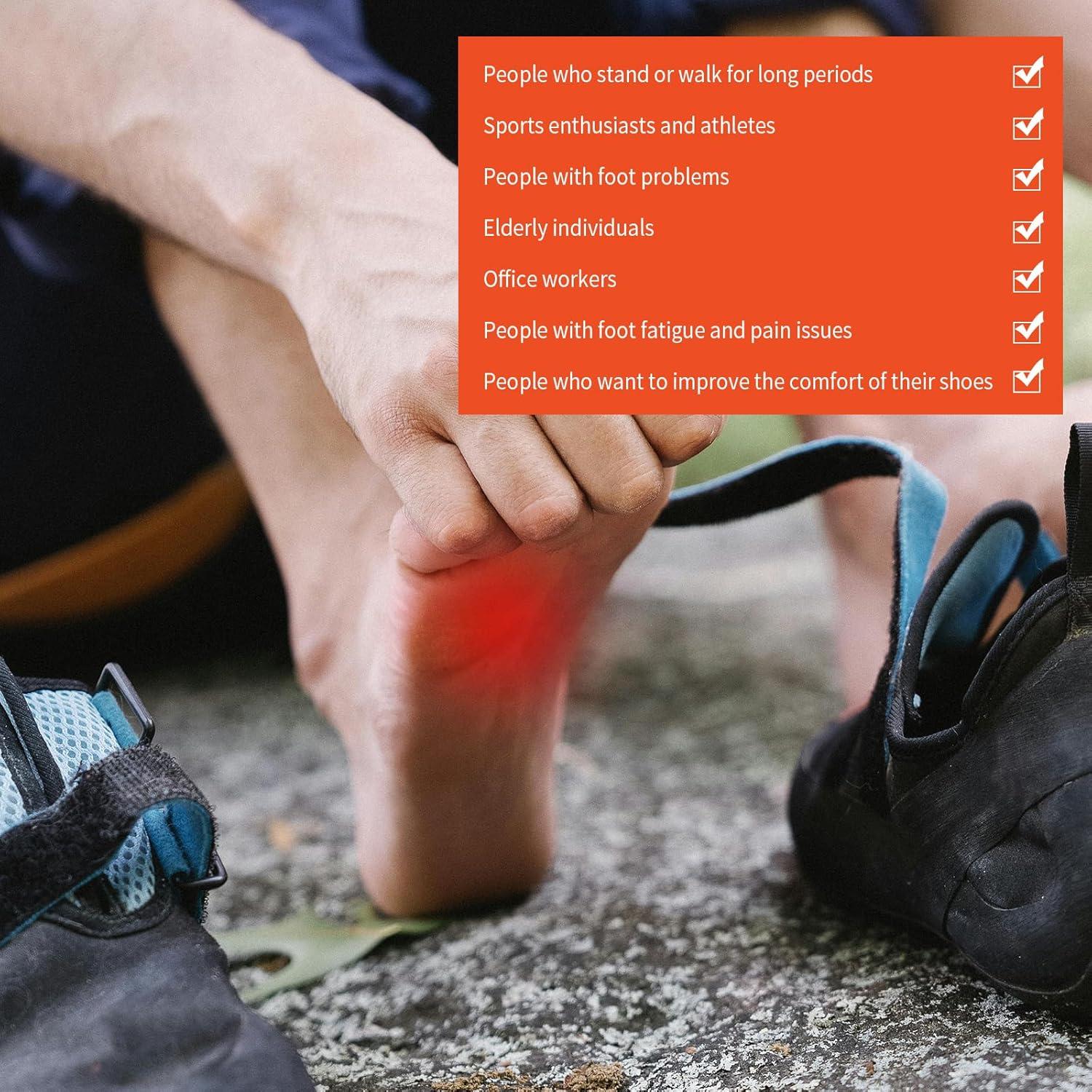 Plantillas de Espuma de Memoria ANLUKE para Hombres y Mujeres - Alivio del Dolor y Comodidad