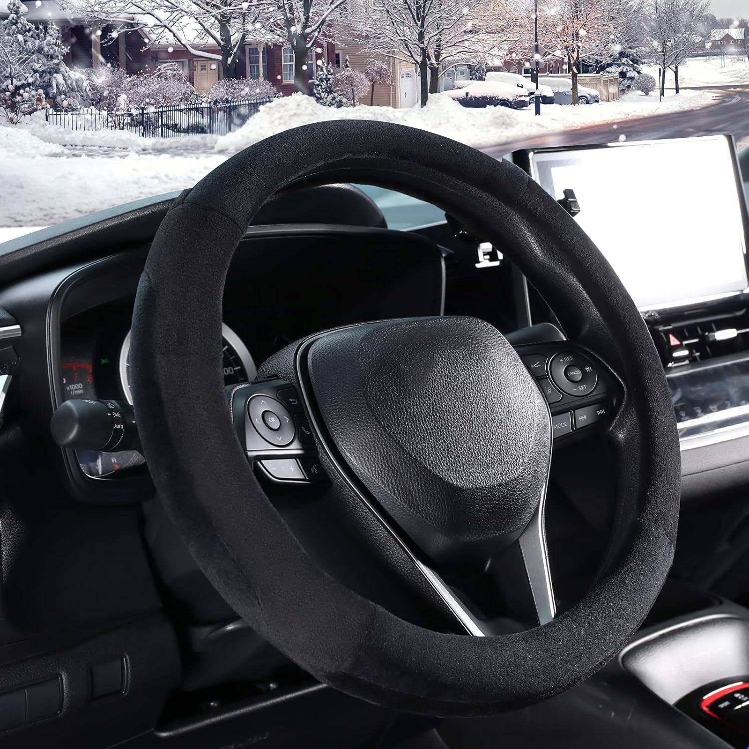 Cubierta de Volante SEG Direct 37-38 cm Terciopelo Negro