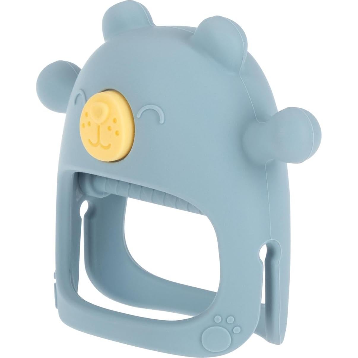 Mitón de Dentición Silicona Nuby Oso Azul 3+ Meses