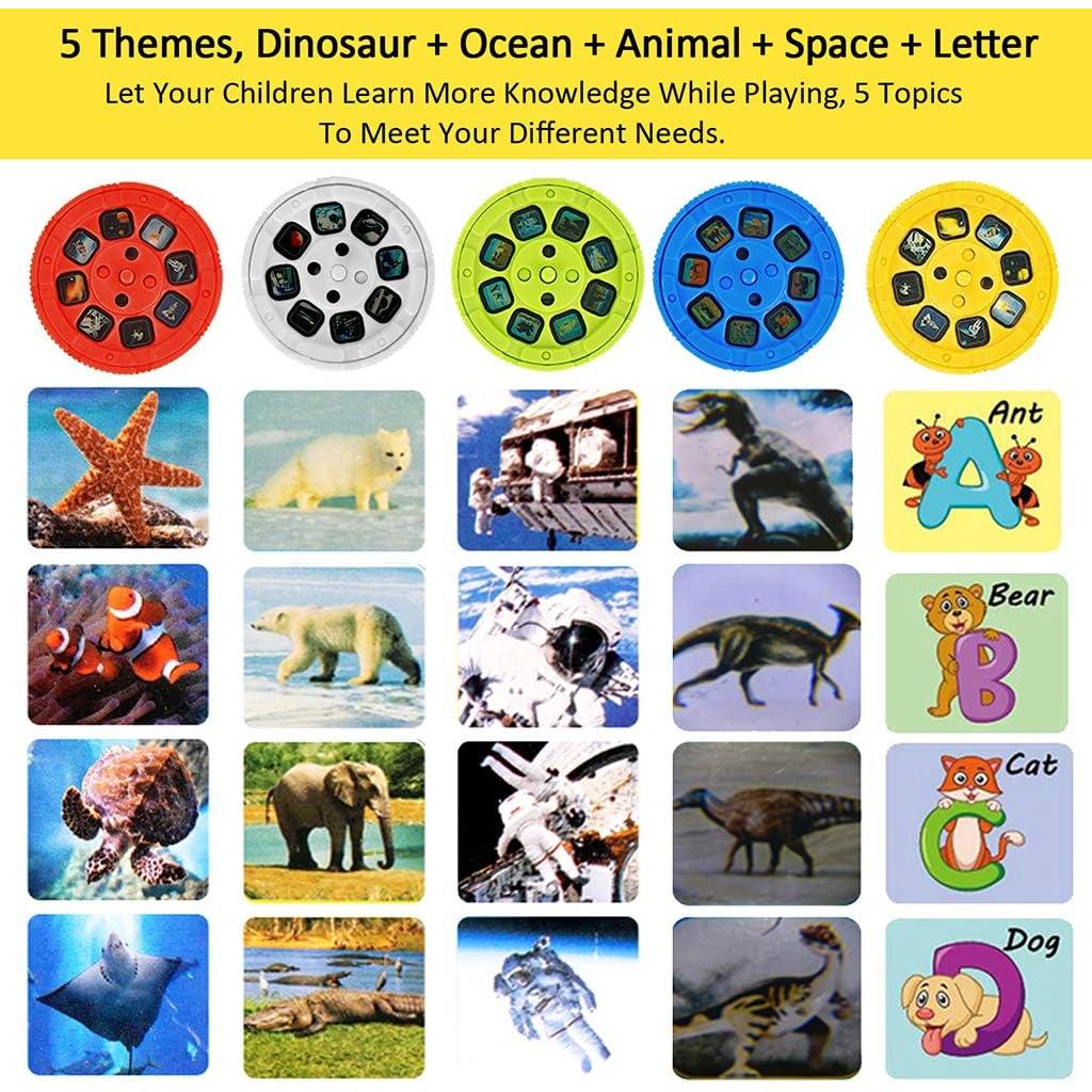 Proyector de Luz Wenosda 120 Imágenes 5 Temas para Niños