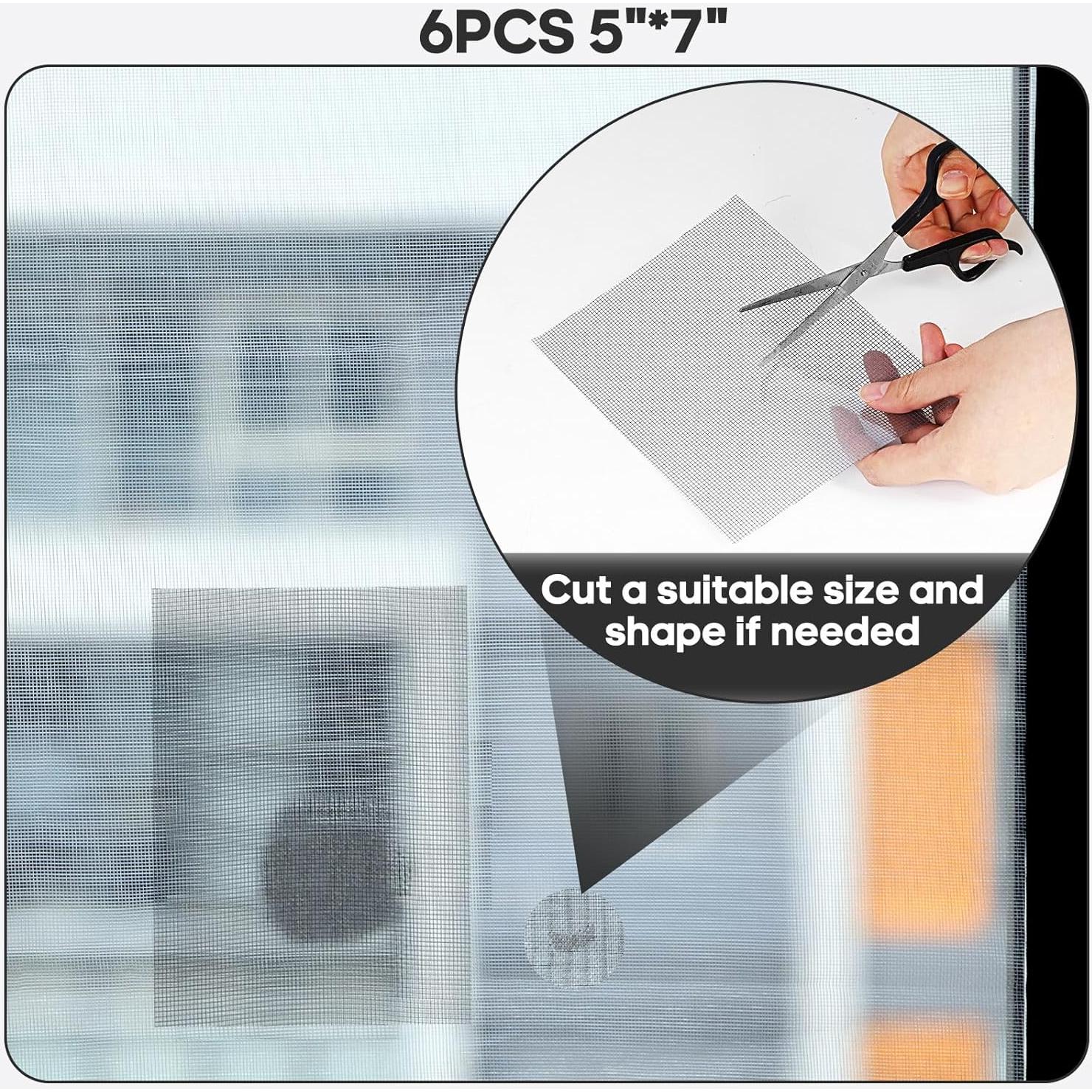 Kit de reparación de pantalla Secopad 6 PCS 12,7x17,8 cm gris