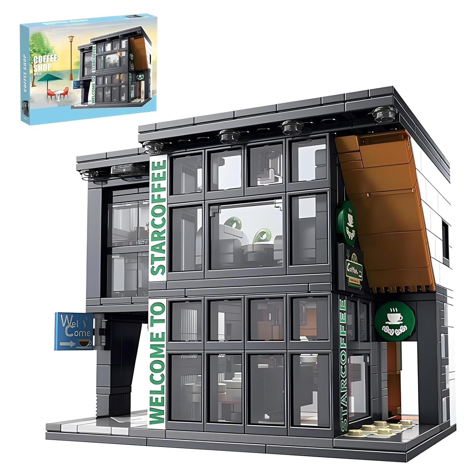 Bloques de Construcción Cafetería Jieyang 581 Piezas 6+ Años