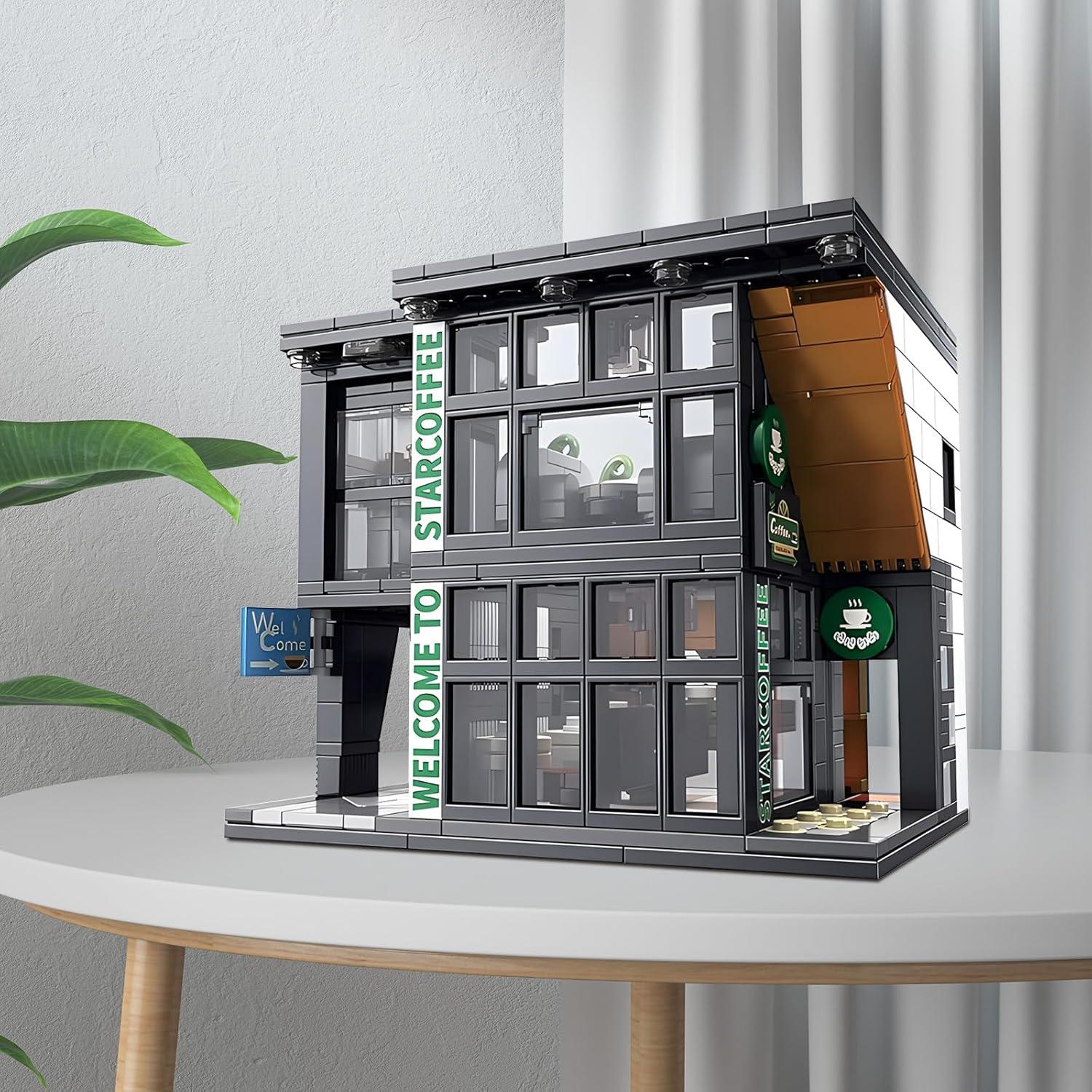 Bloques de Construcción Cafetería Jieyang 581 Piezas 6+ Años